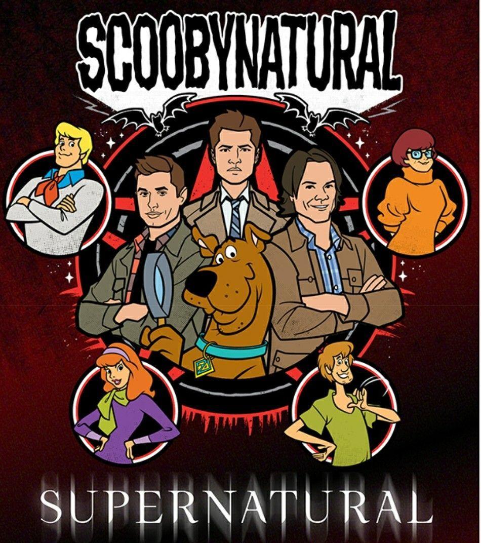 950x1072 Jinkies! ScoobyNatural = Supernatural + Scooby Doo. NERD