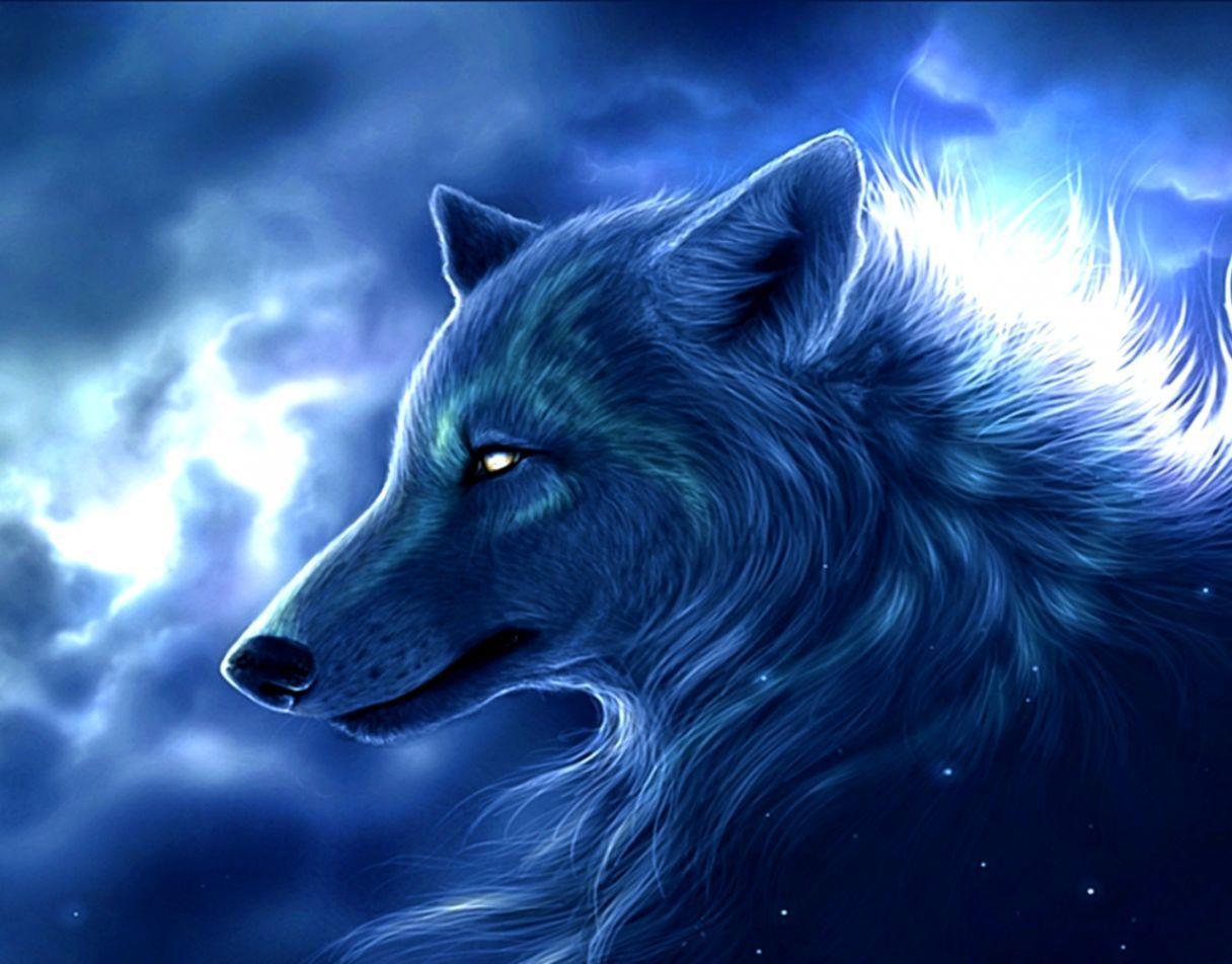 1216x952 Anime Galaxy Wolf Wallpaper. Materi Pelajaran 6