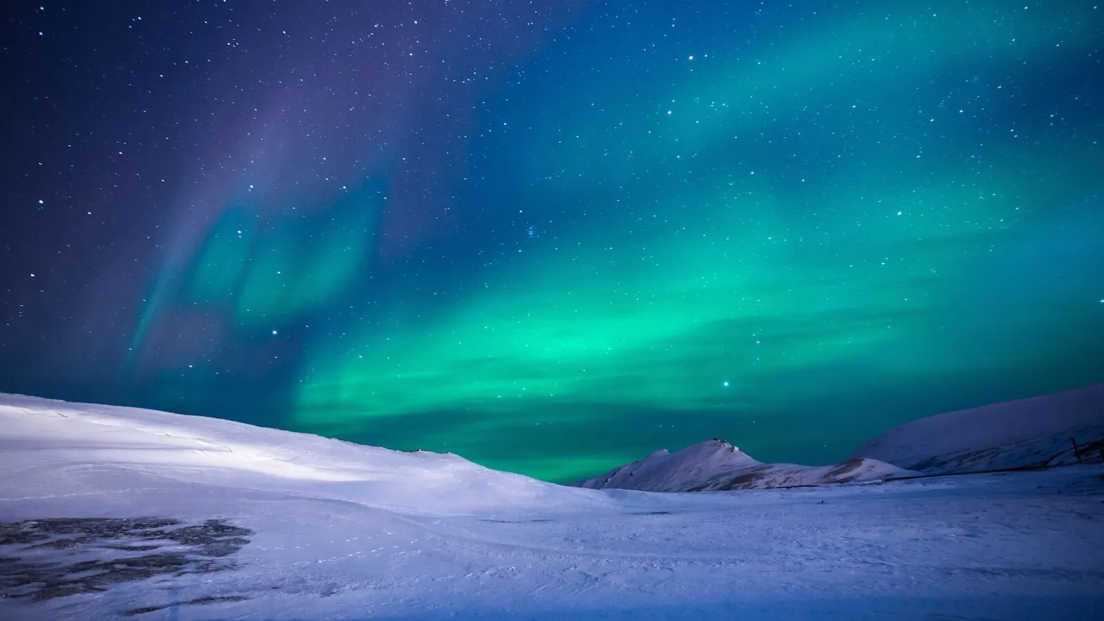 1600x900 Aurora Australis in Argentina & Ushuaia