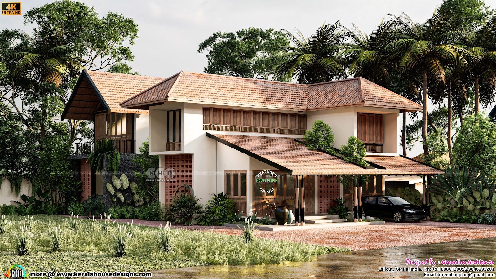 1600x900 Kerala traditional house design 3300