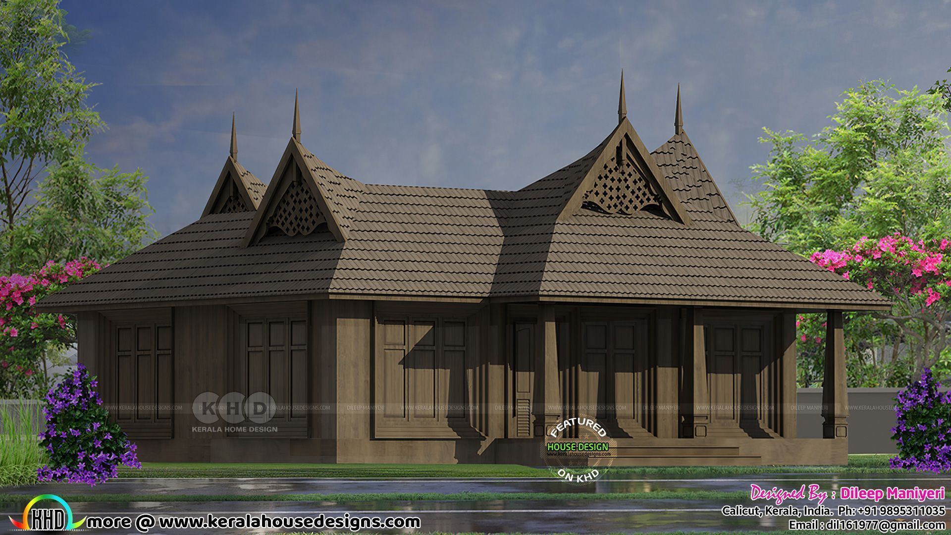 1920x1080 A Unique Traditional House in Kerala