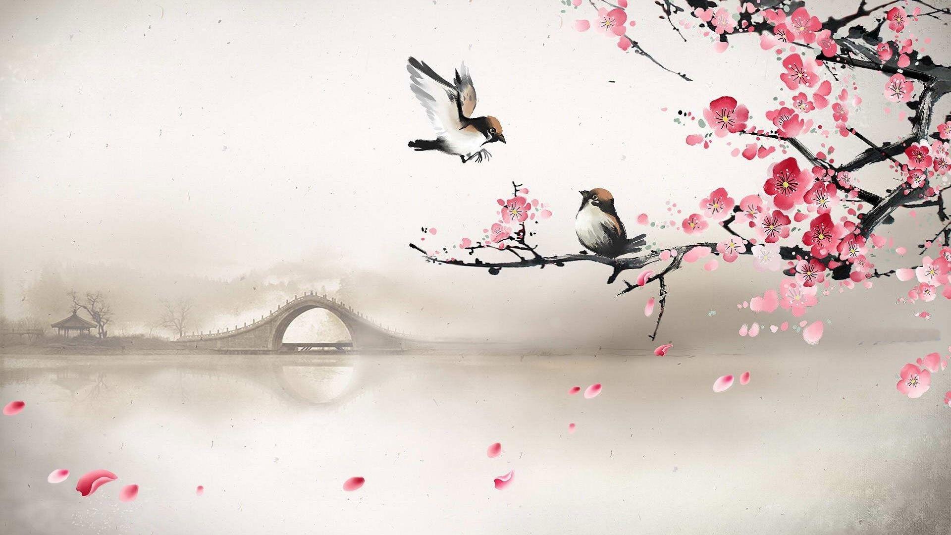 1920x1080 Asian Background Wallpaper