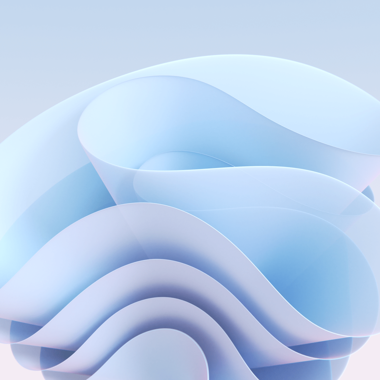 1280x1280 Windows 11 Wallpaper 4K, Gradient