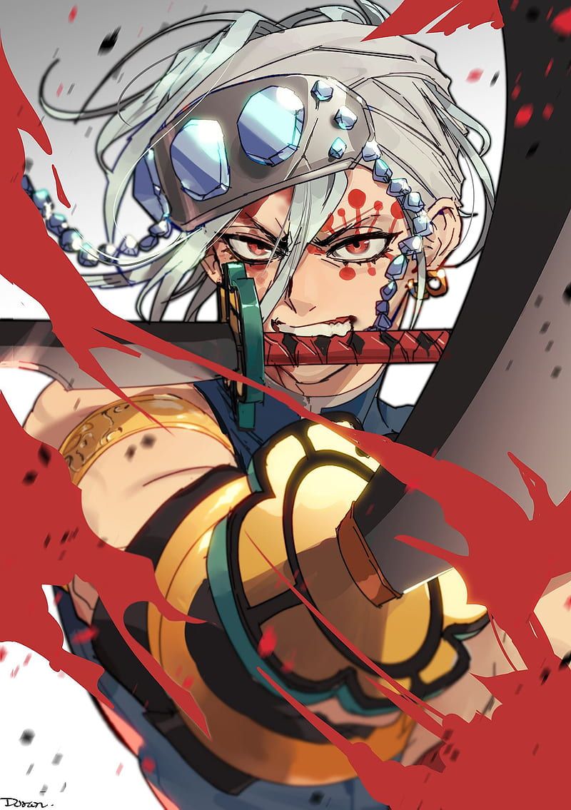 800x1135 Tengen uzui, hot, demon slayer, HD