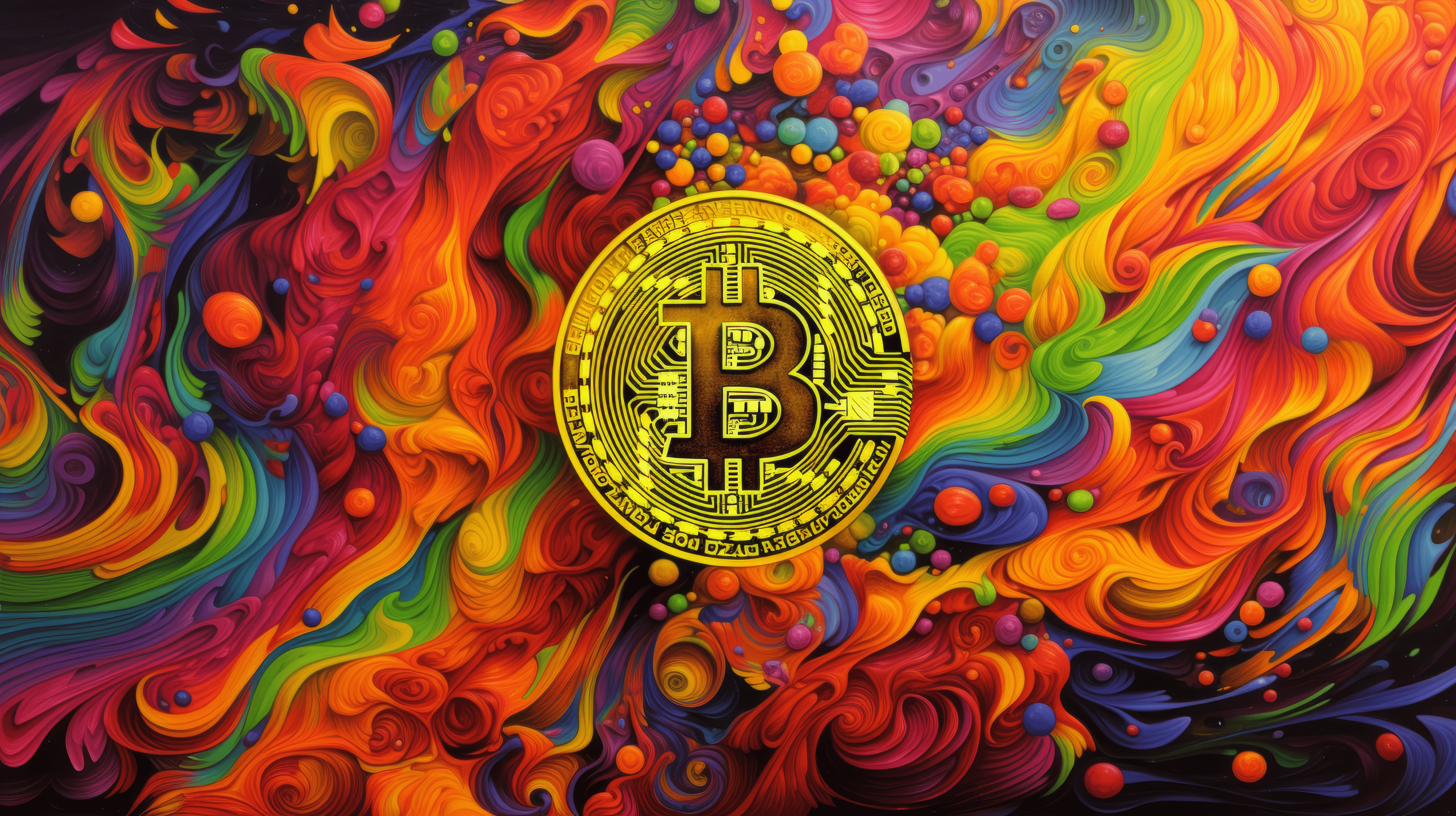 4630x2595 Bitcoin Technology: 8K Ultra HD Wallpaper
