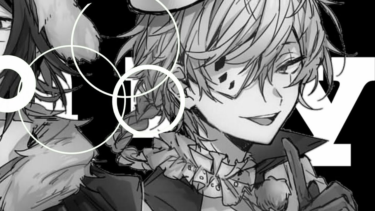1280x720 Bungou stray dogs. Nikolai Gogol