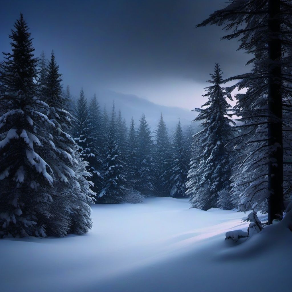 1024x1024 Snow Background Wallpaper Snowy