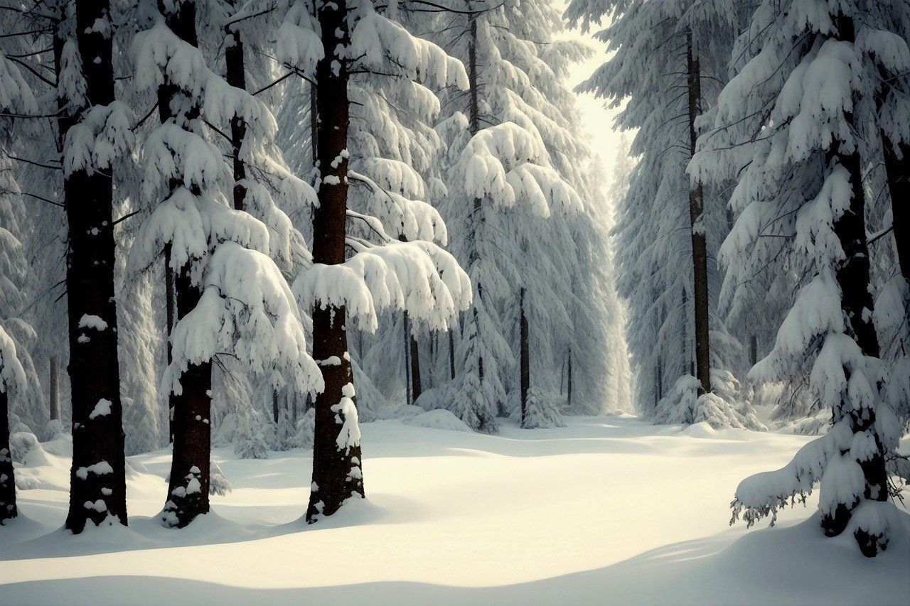 1280x853 Download Winter, Snow, Winter Forest