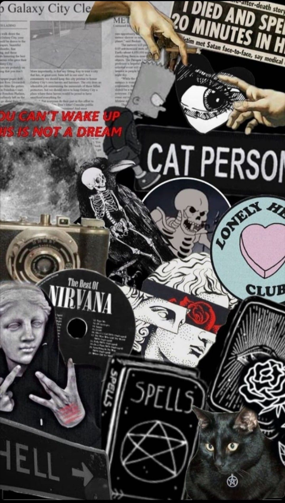 1080x1906 Emo Grunge Wallpaper