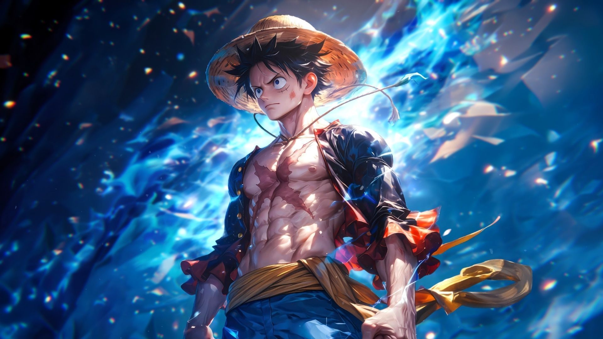 1920x1080 Luffy Scar 4K Ultrawide Support