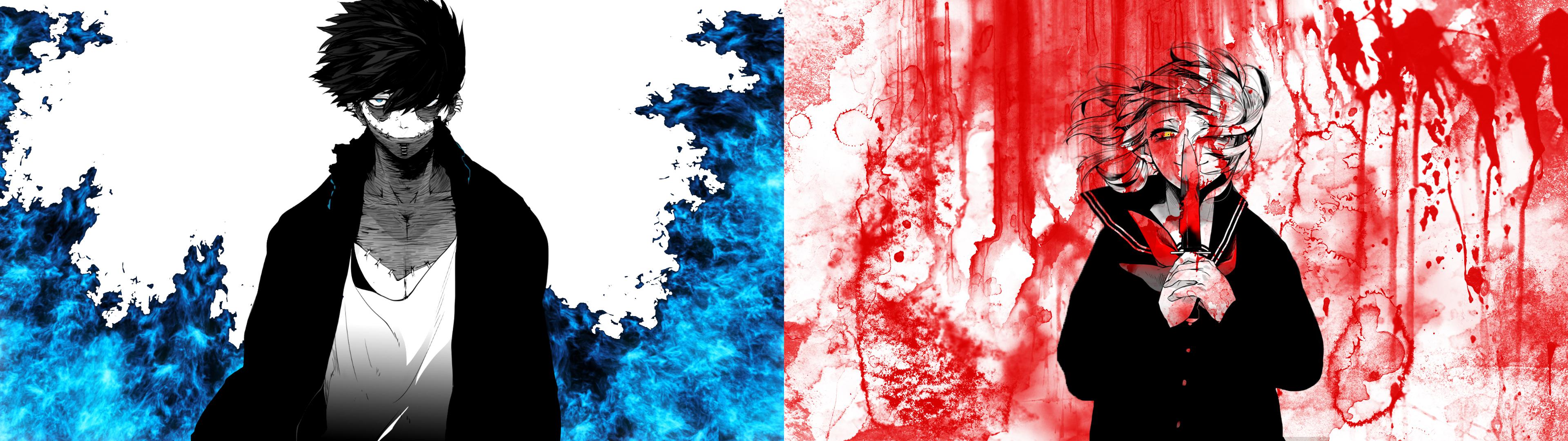 3840x1080 Made some dual monitor wallpaper