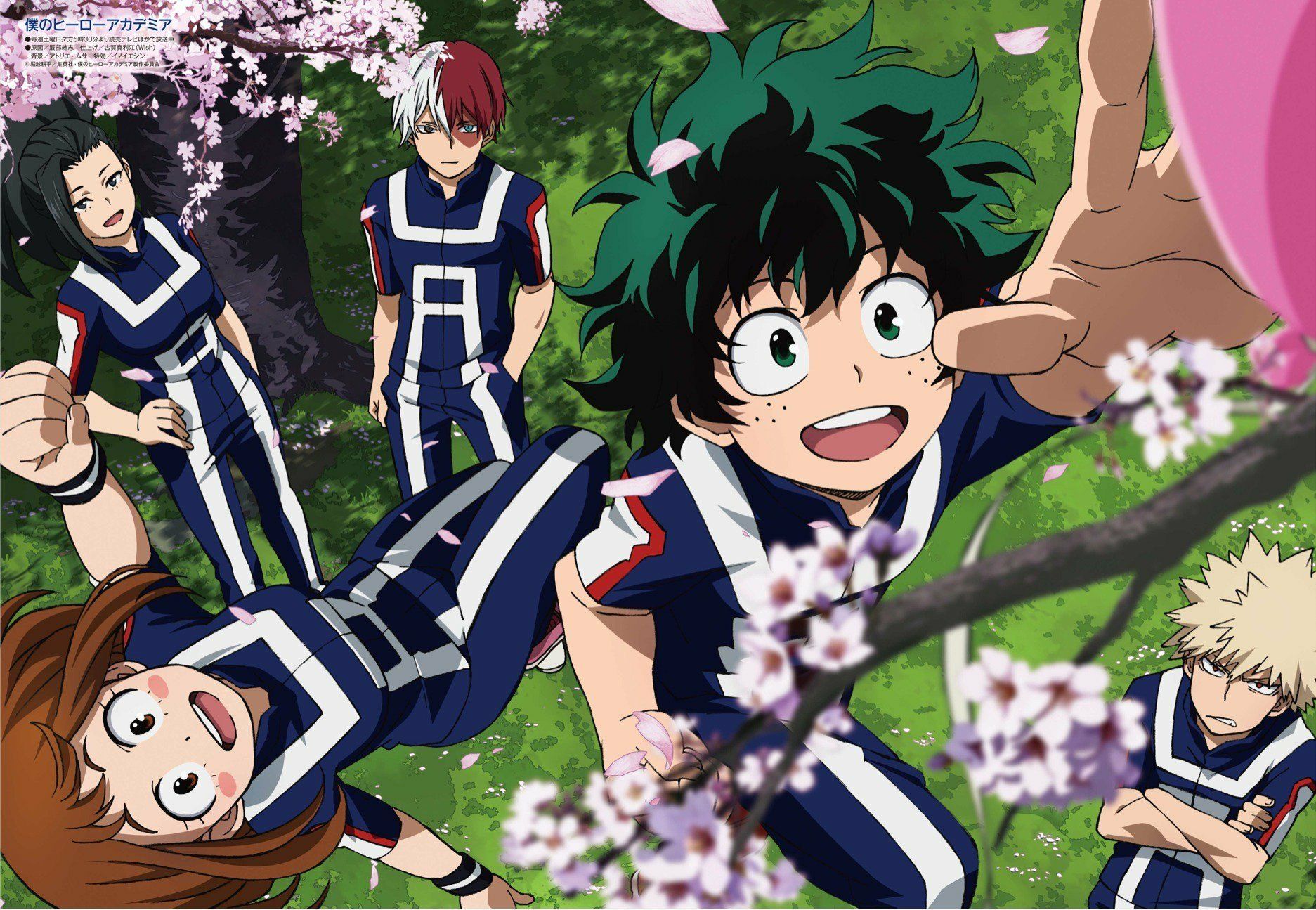 1873x1295 My Hero Academia Team HD Wallpaper