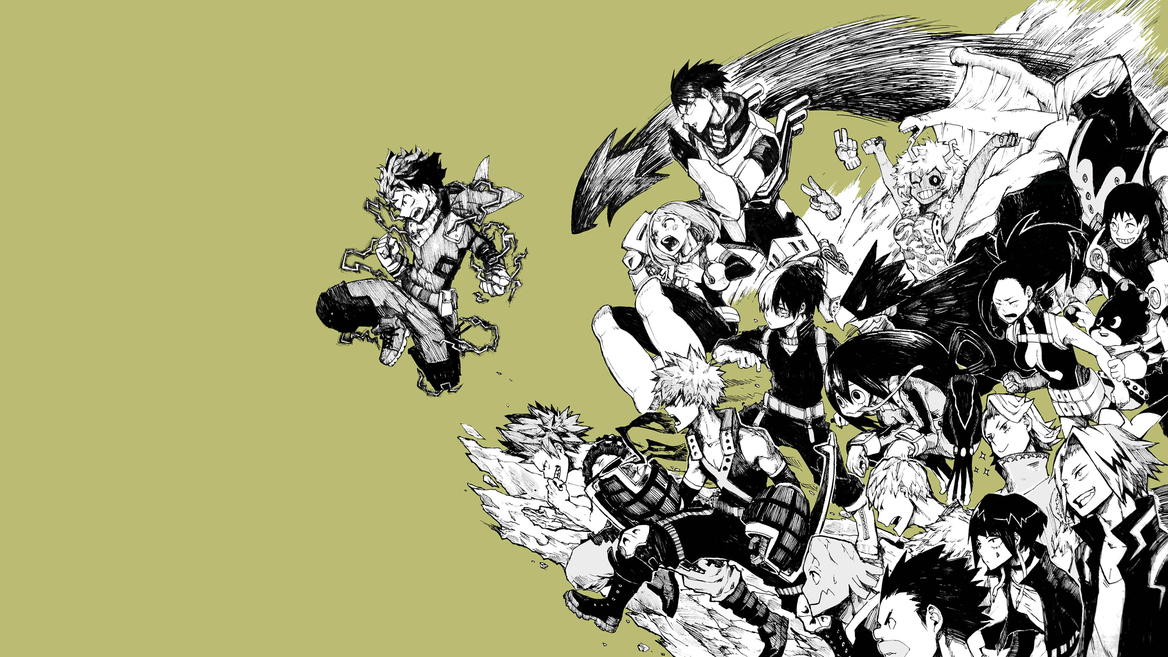 3840x2160 My Hero Academia HD 4k Wallpaper
