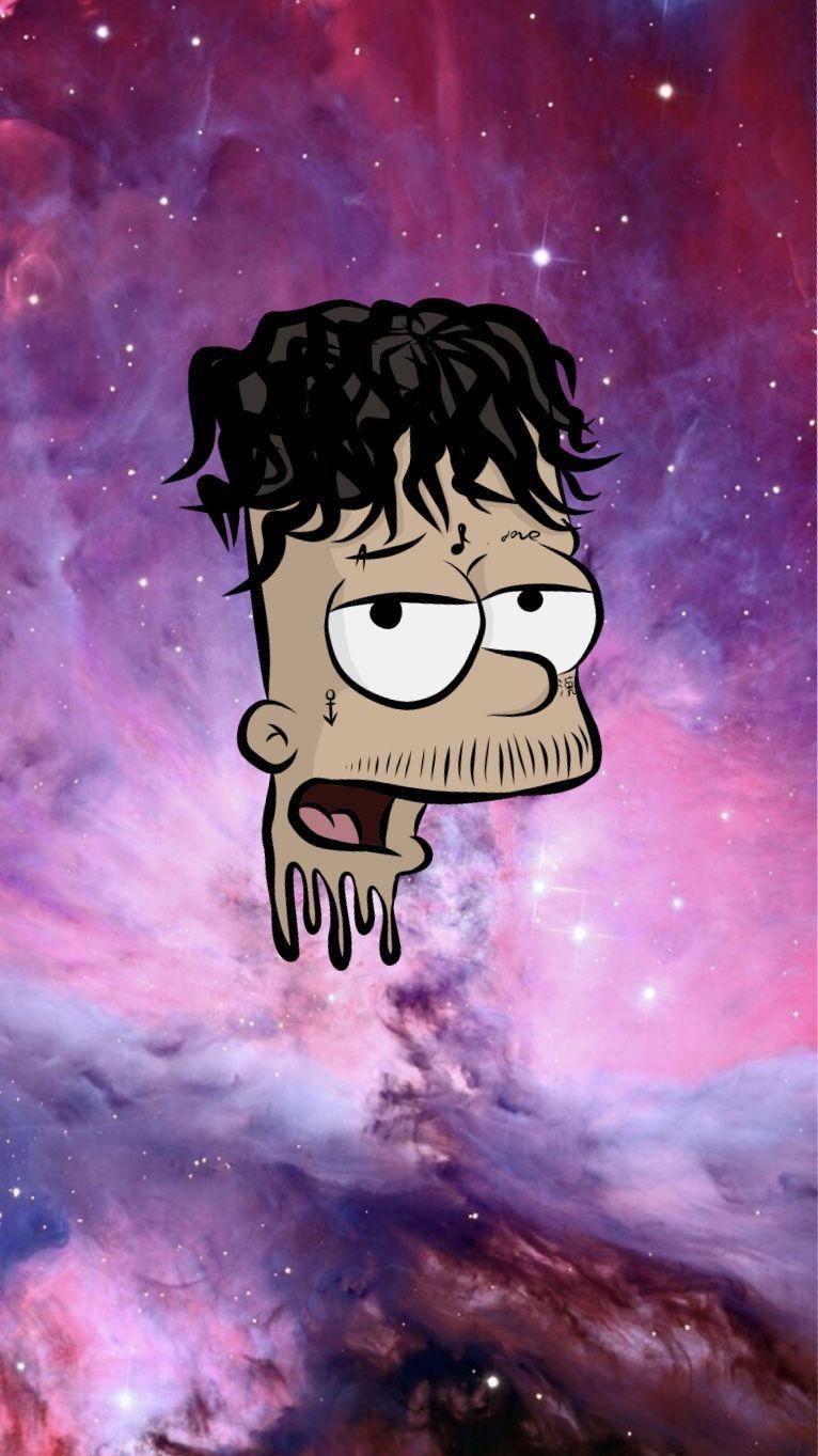 766x1363 Rapper Cartoons Wallpaper
