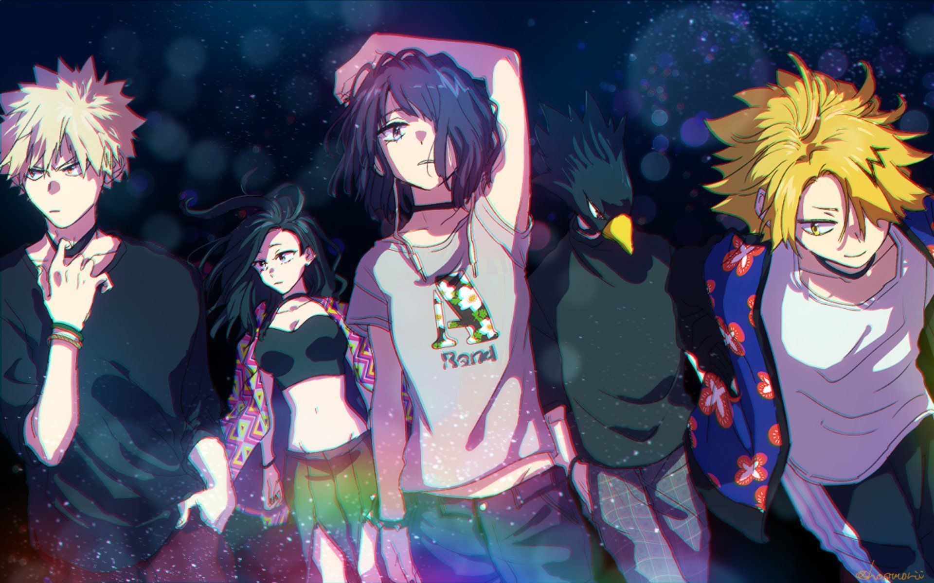 1920x1200 My Hero Academia Characters HD Wallpaper