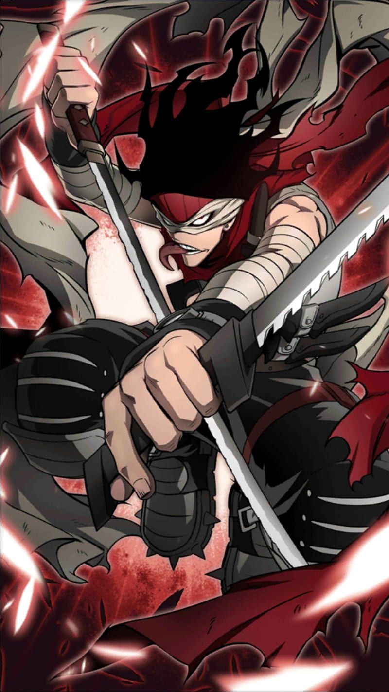 800x1422 My Hero Academia, anime, stain, villian