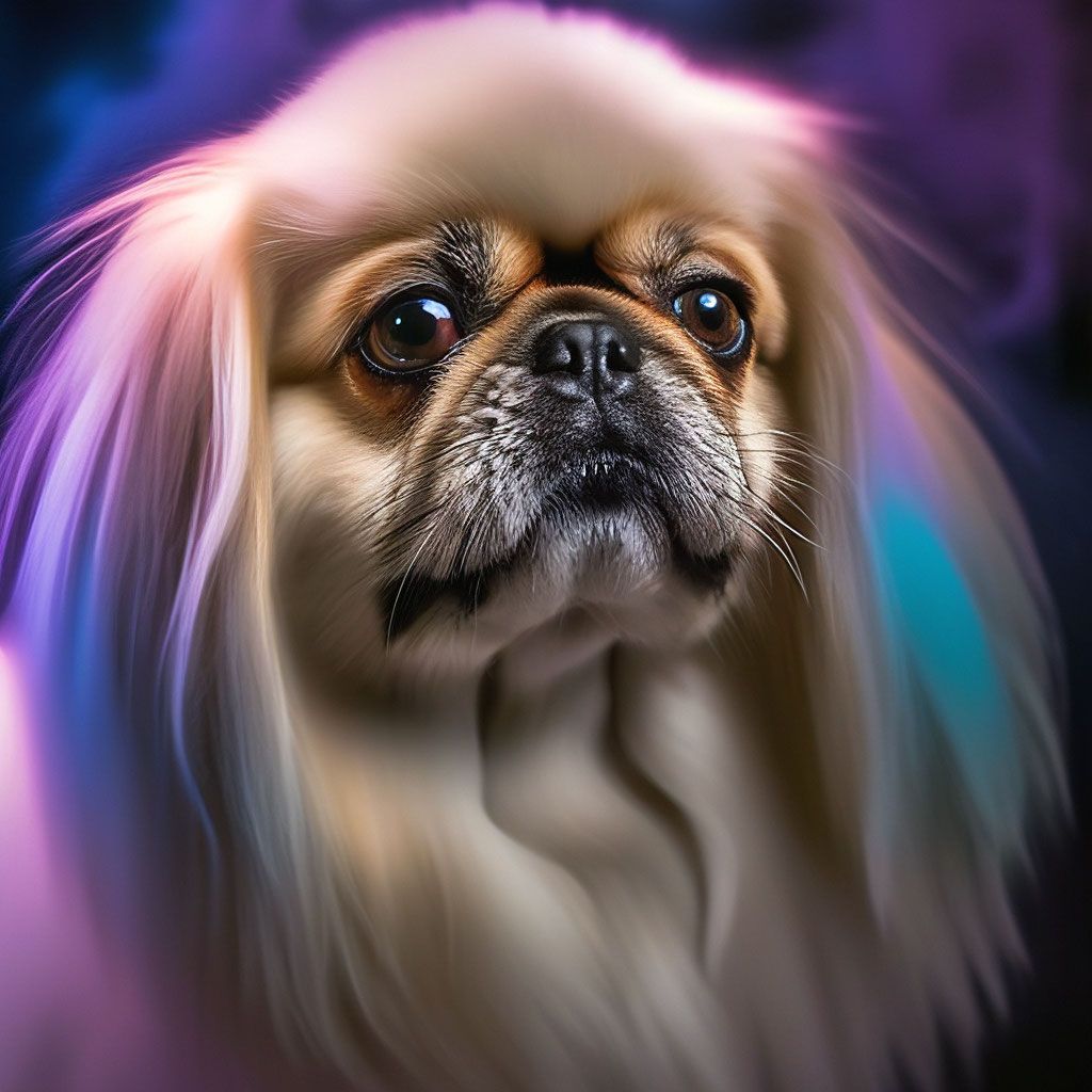 1024x1024 Pekingese dog