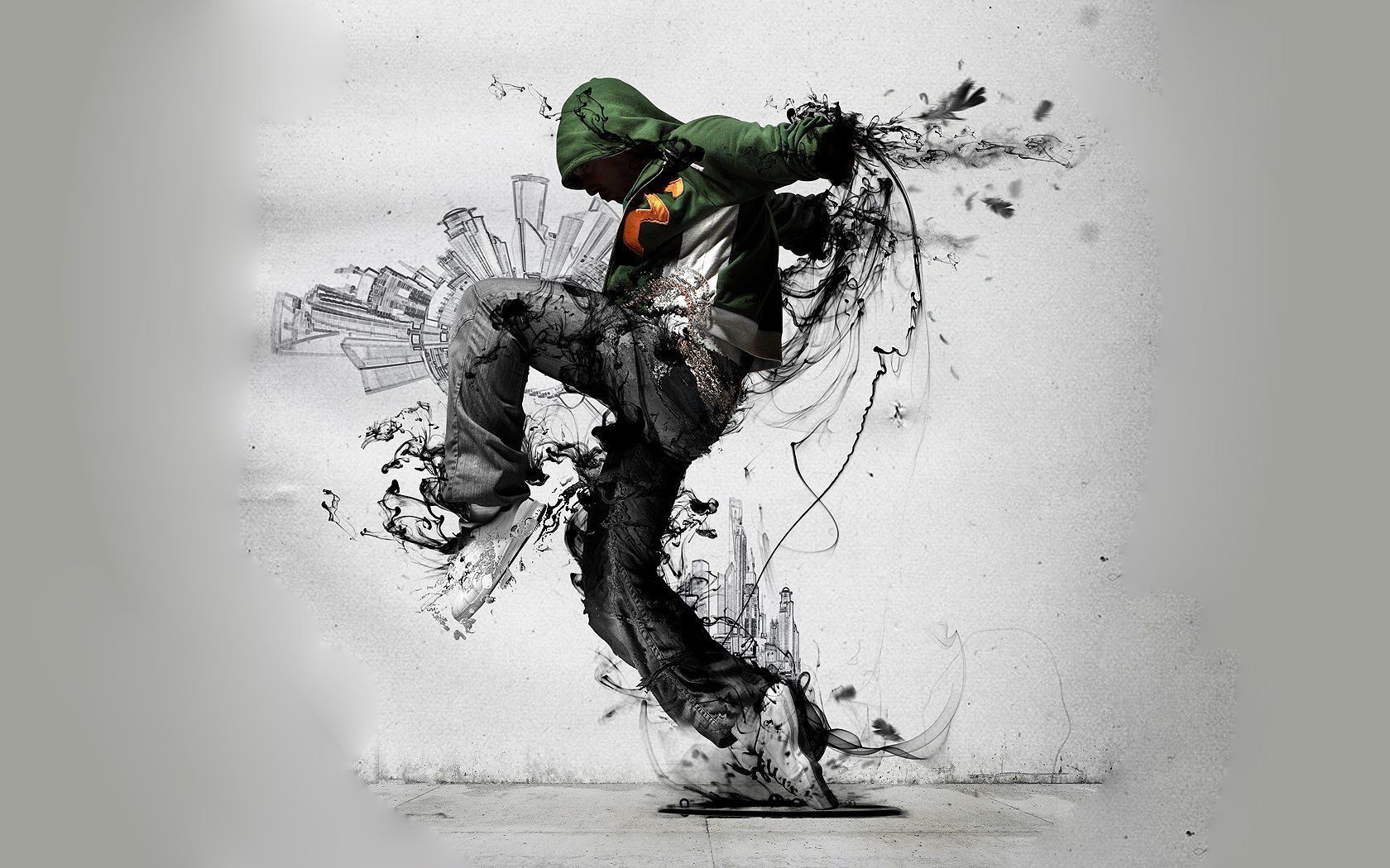 1680x1050 Urban Motion: Artistic Human Expression HD Wallpaperx1050