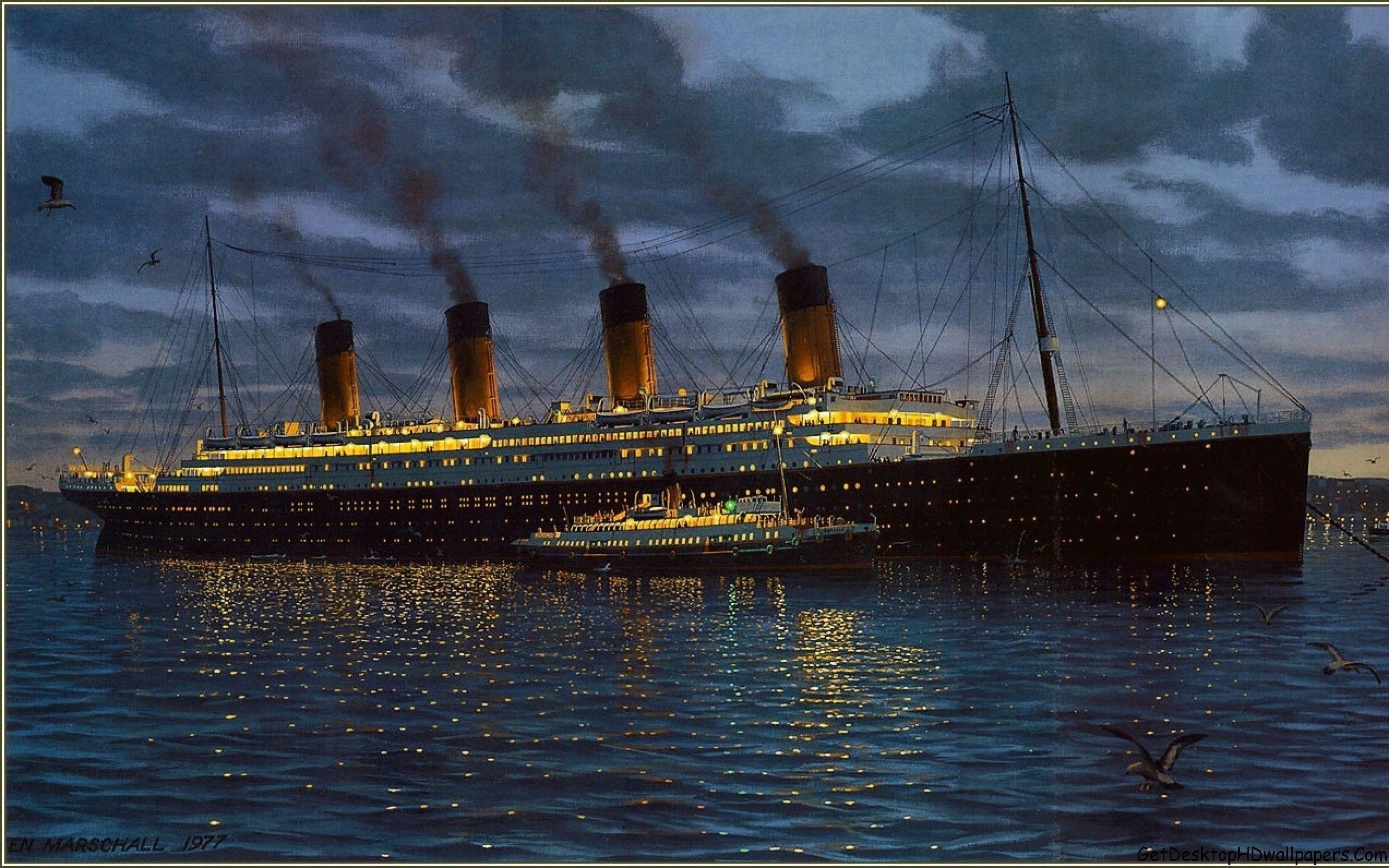 2560x1600 Titanic Ship Wallpaper