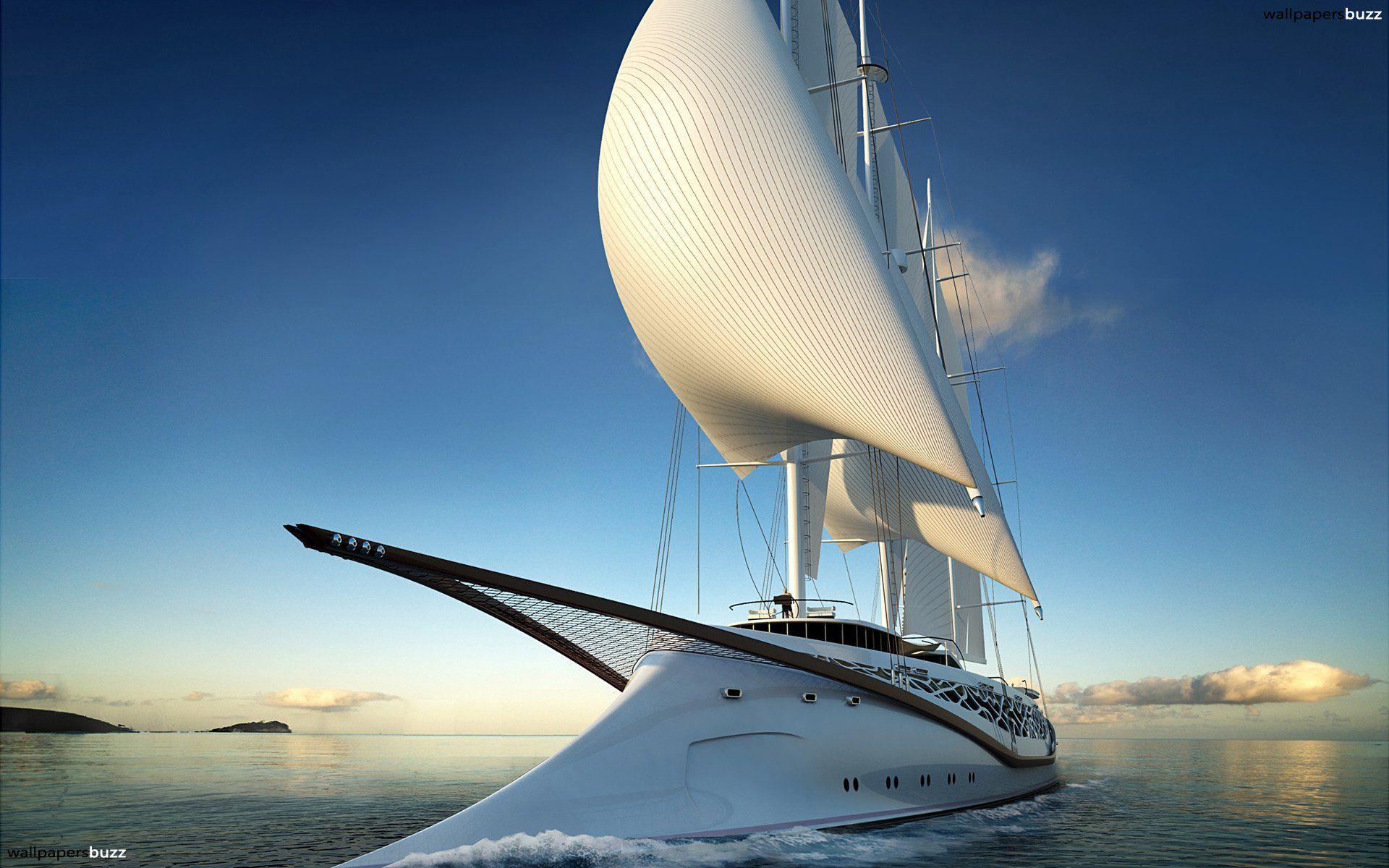 1920x1200 The Yacht HD Wallpaper