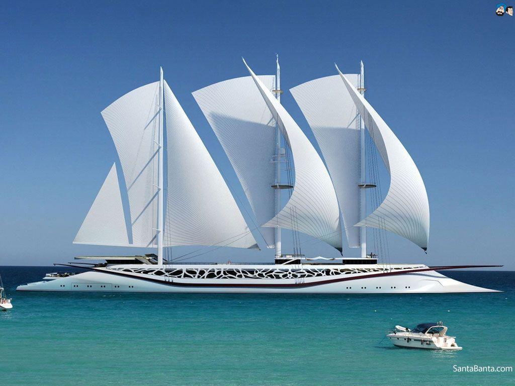 1024x768 Sailboats Wallpaper