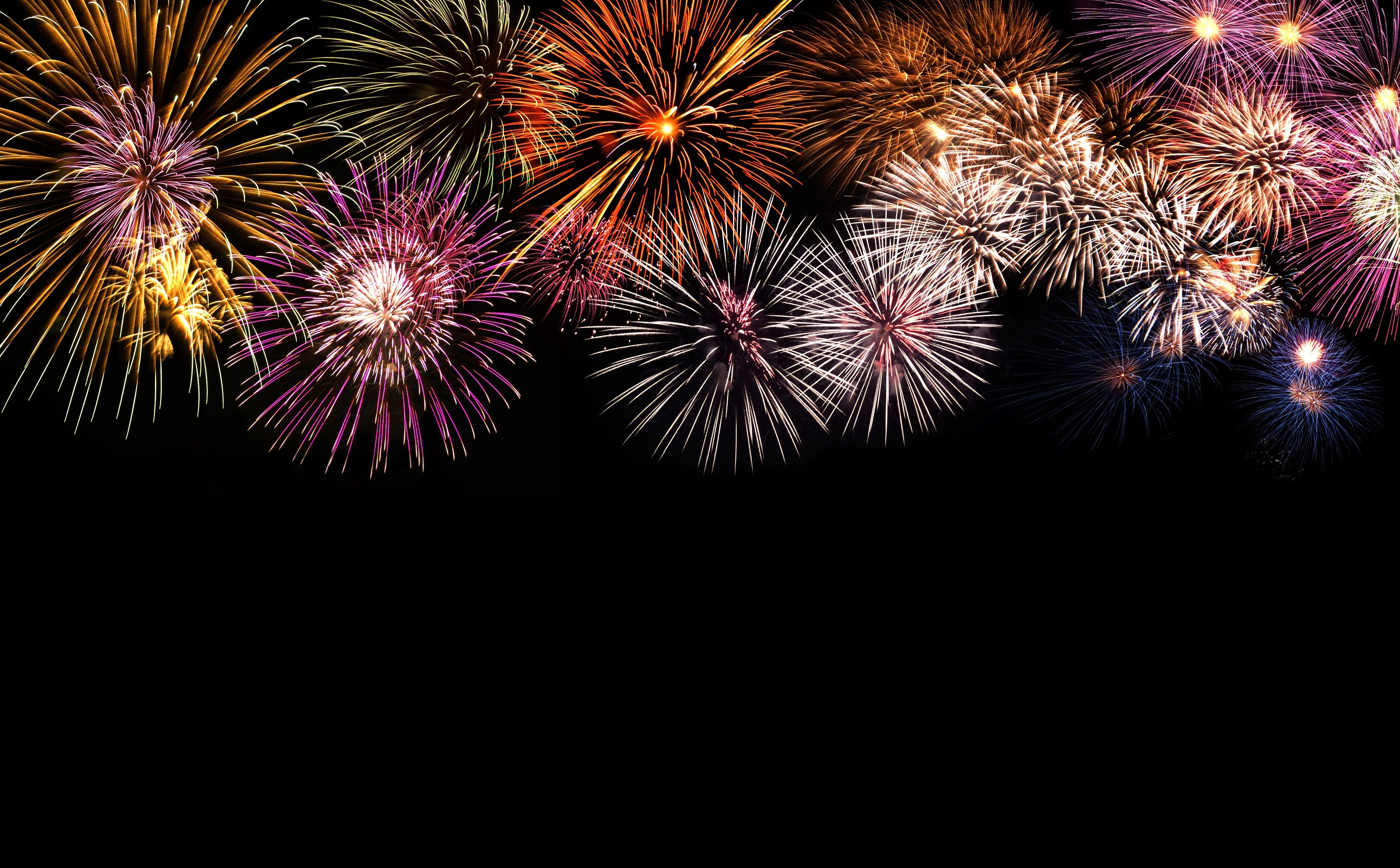 4840x3000 Download Colorful Photography Fireworks
