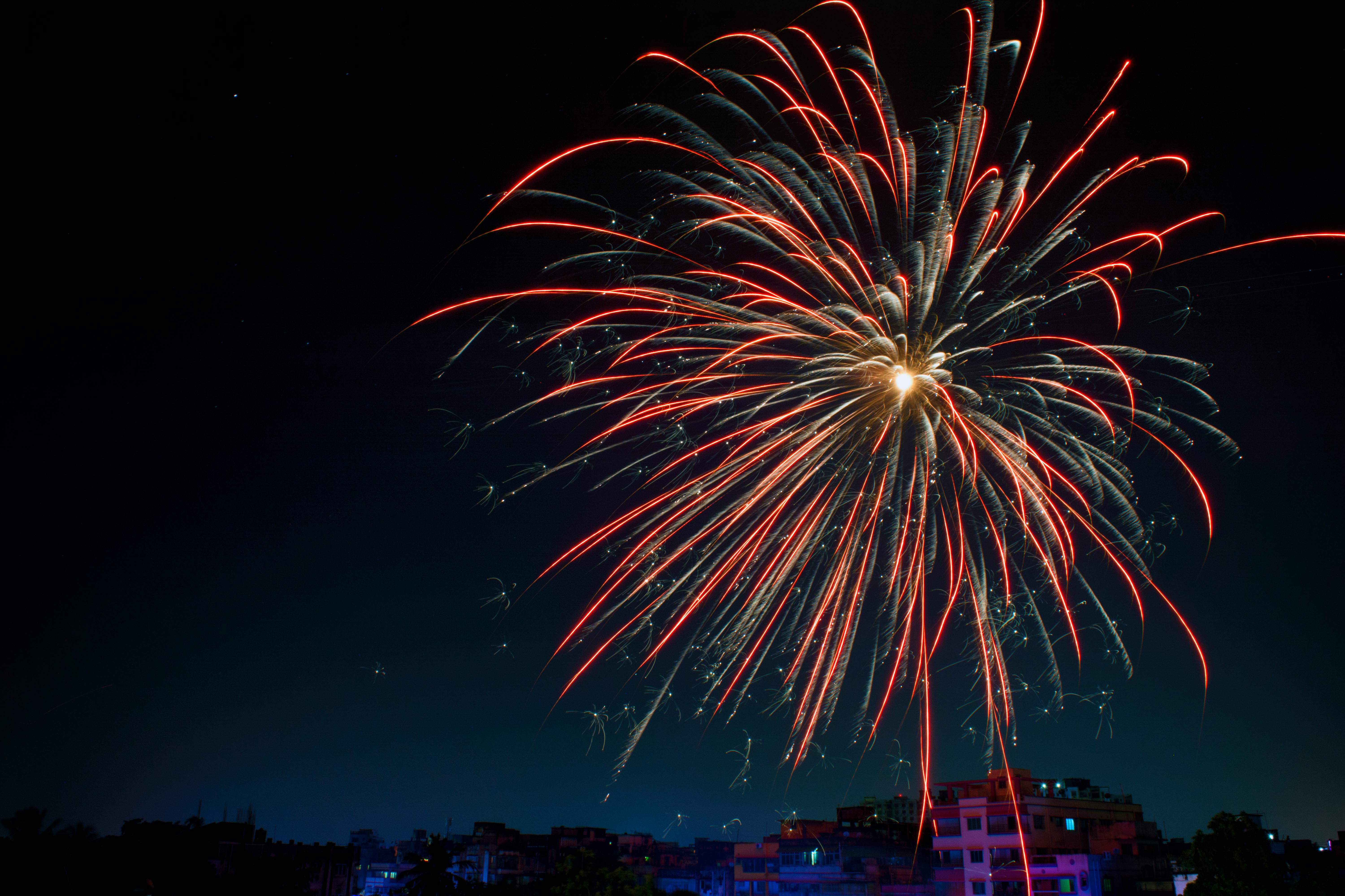 6000x4000 Fireworks Background Photo, Download