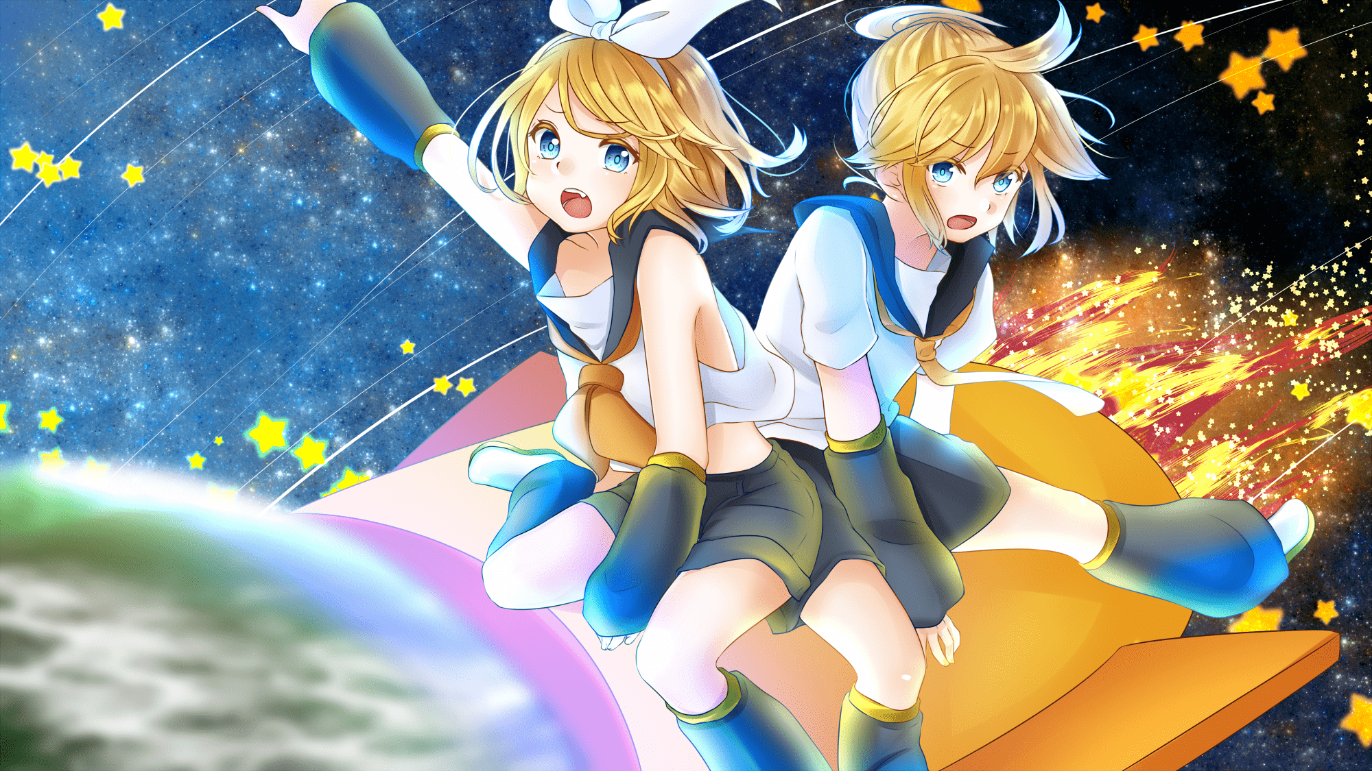 Kagamine Rin Wallpapers - Top Free Kagamine Rin Backgrounds