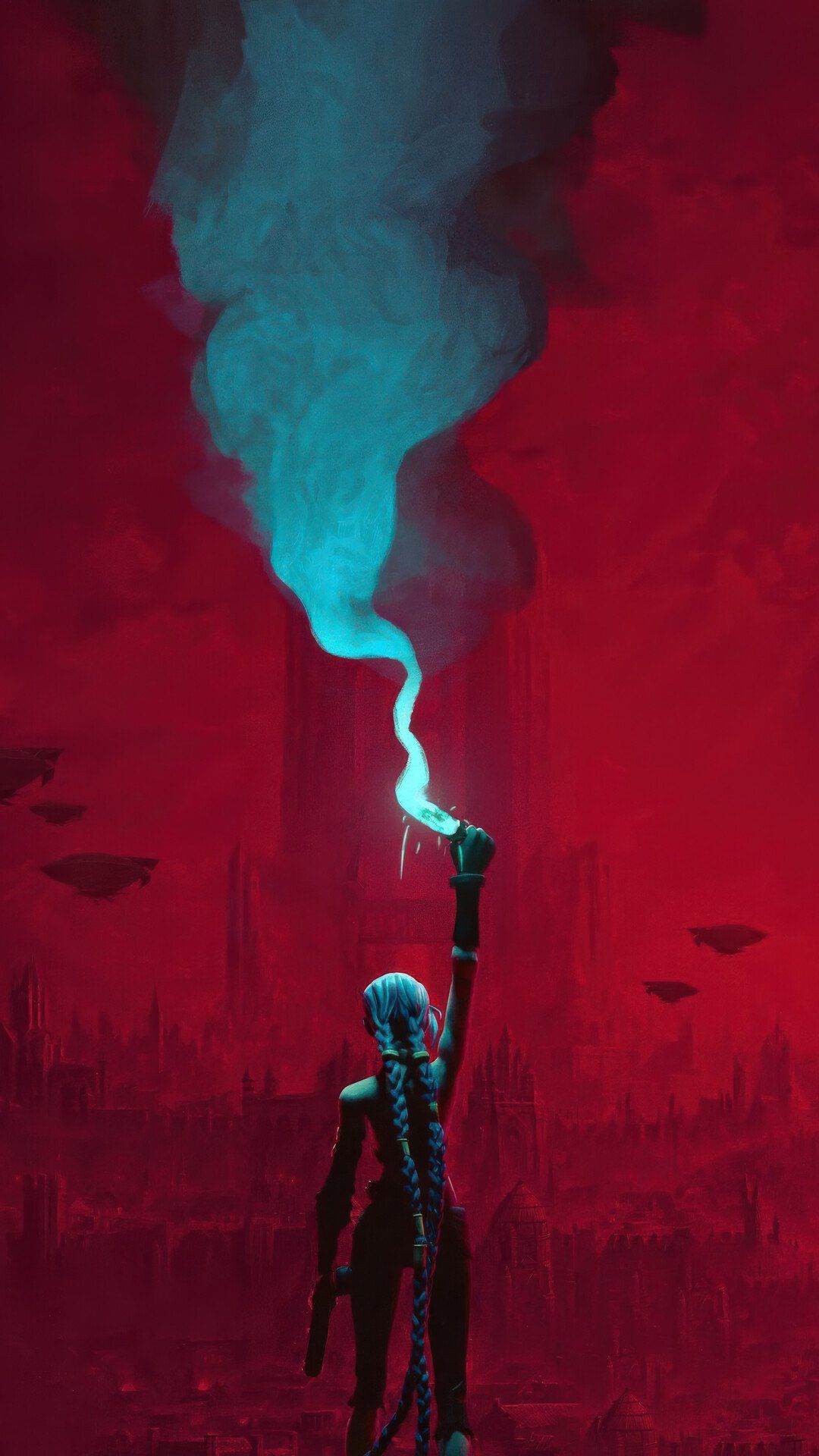1080x1920 Arcane Season 2 Wallpaper