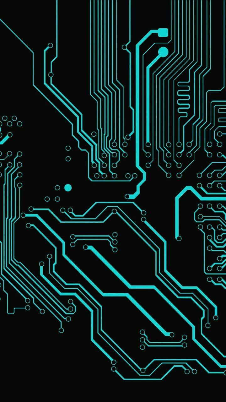 720x1280 Colorful Electronic Circuit Board Wallpaper. Circuit board design inspiration, Circuit board pattern wallpaper, Circuit board wallpaper design