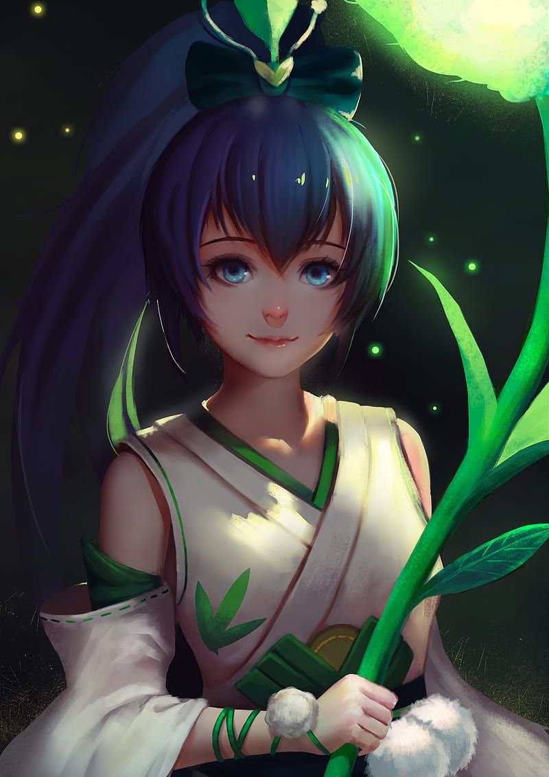 800x1132 Fantasy art, magic, anime girls, anime