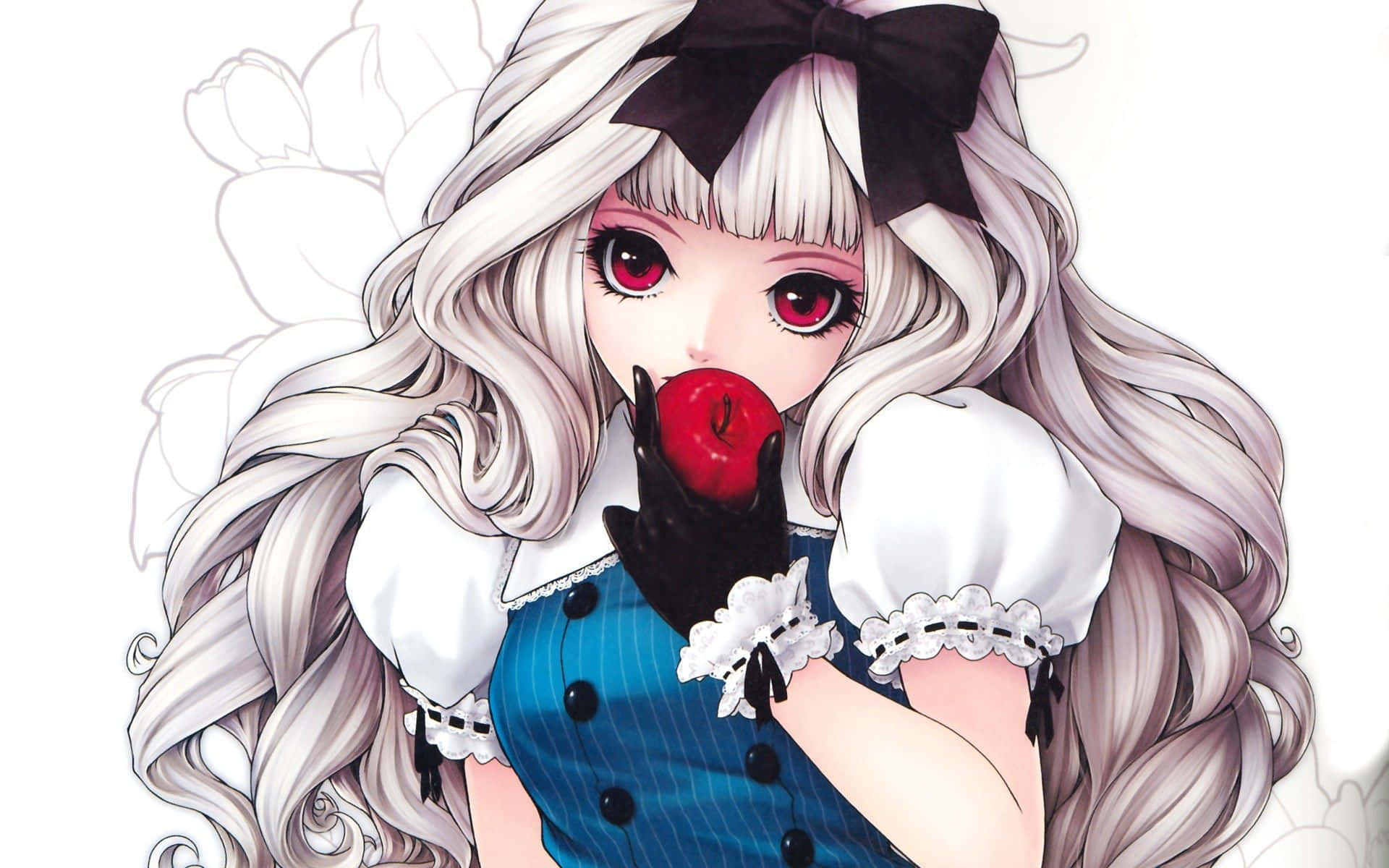 1920x1200 anime girl from a peaceful fantasy