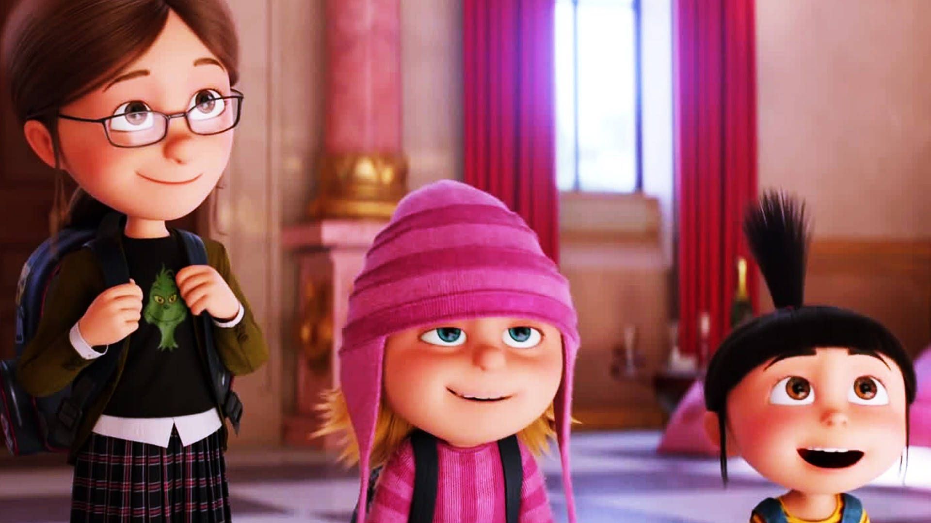 1920x1080 Despicable Me Movie Three Sisters