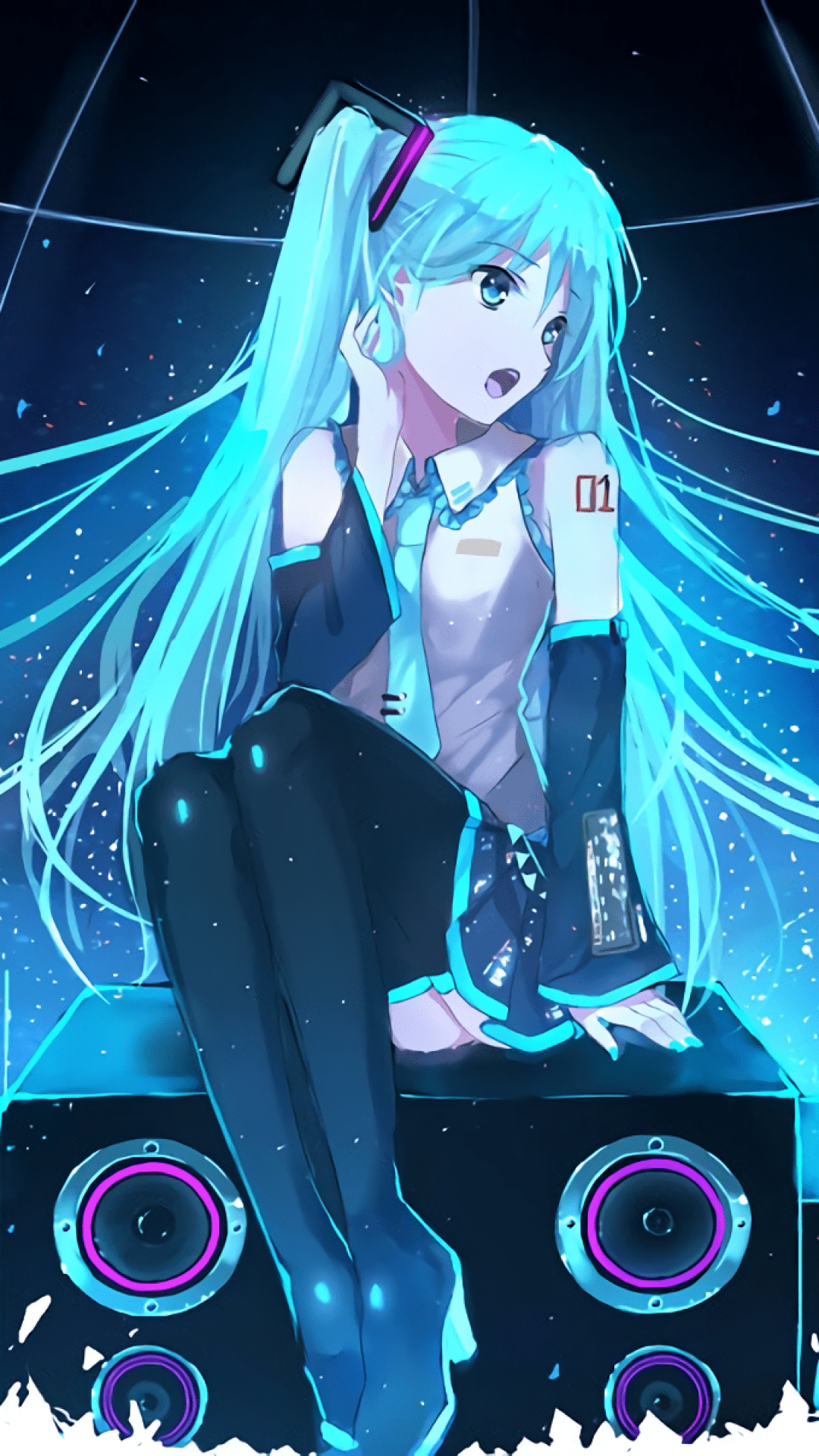 MikuHatsune  Hatsune miku Miku Iphone wallpaper kawaii