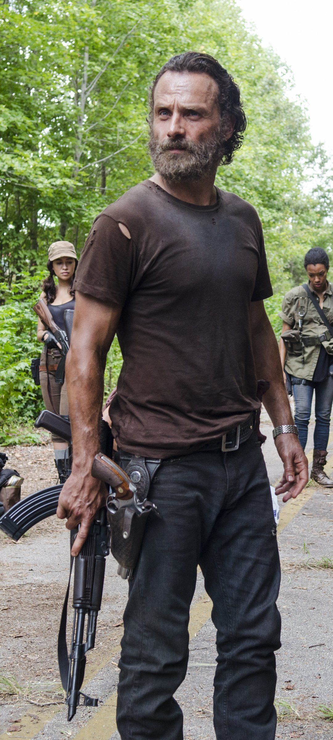 1080x2400 Rick Grimes Phone Wallpaper