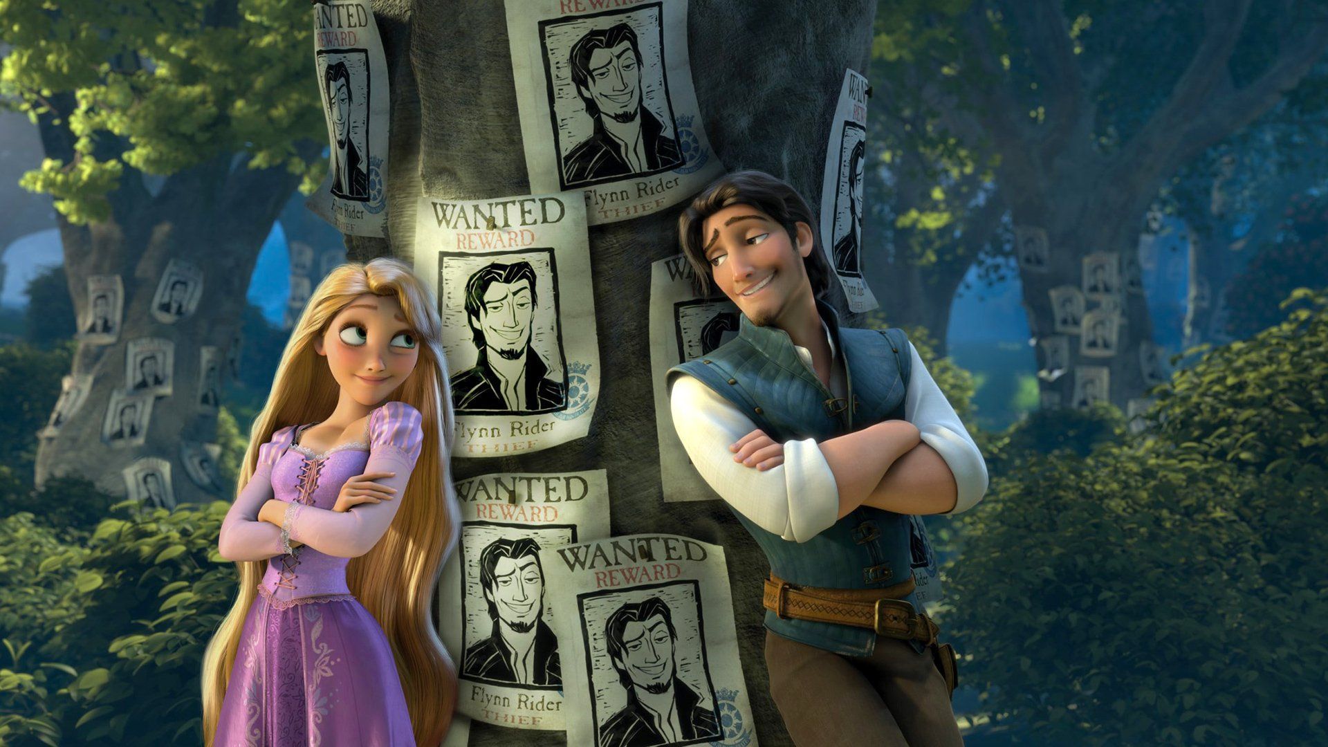 1920x1080 Download Rapunzel Flynn Rider Movie