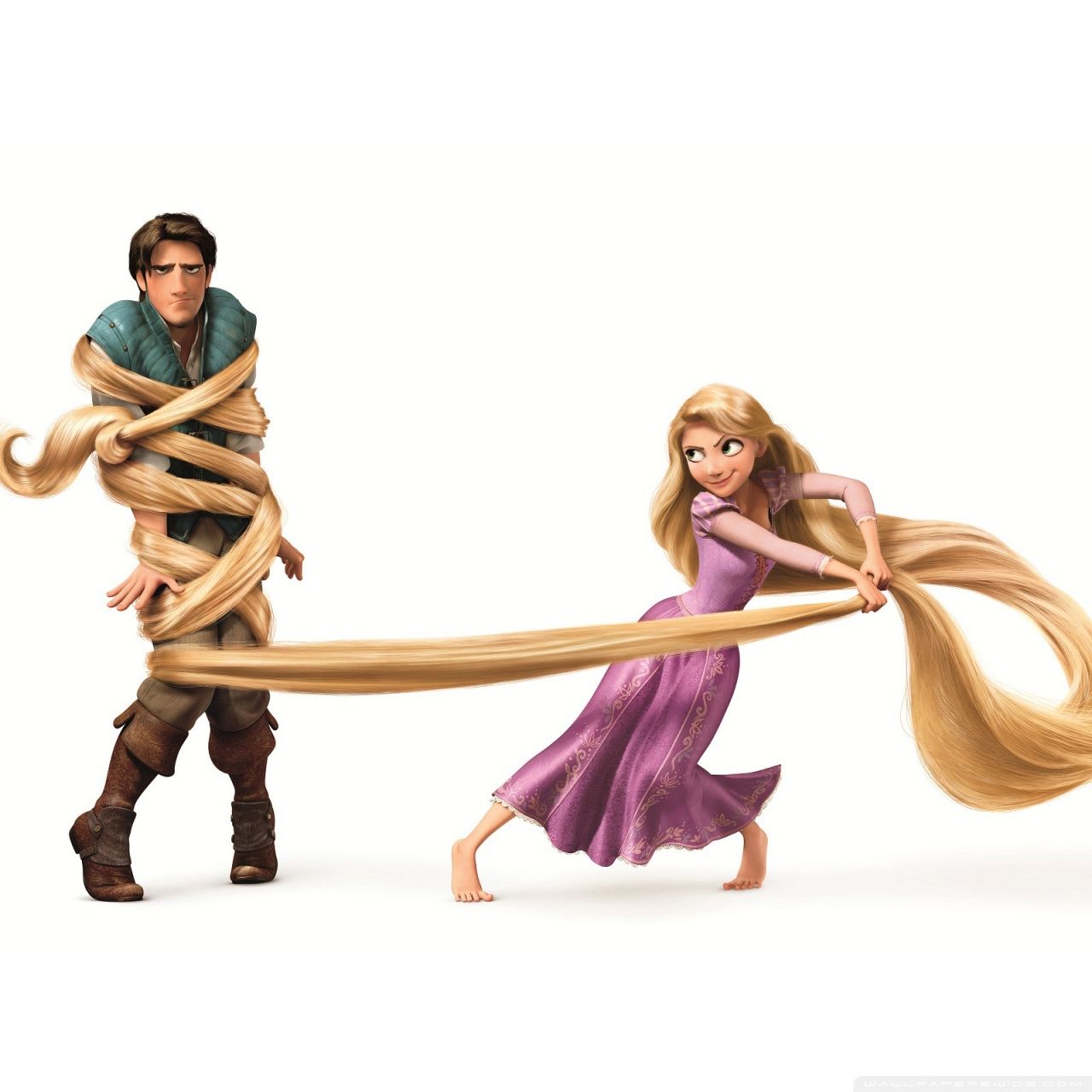 1280x1280 Tangled Rapunzel And Flynn Ryder Ultra