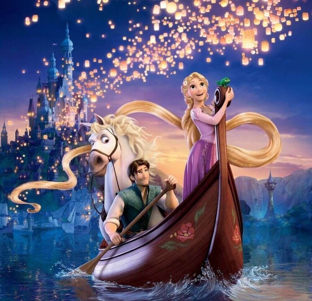 1005x971 Disney Rapunzel wall stickers