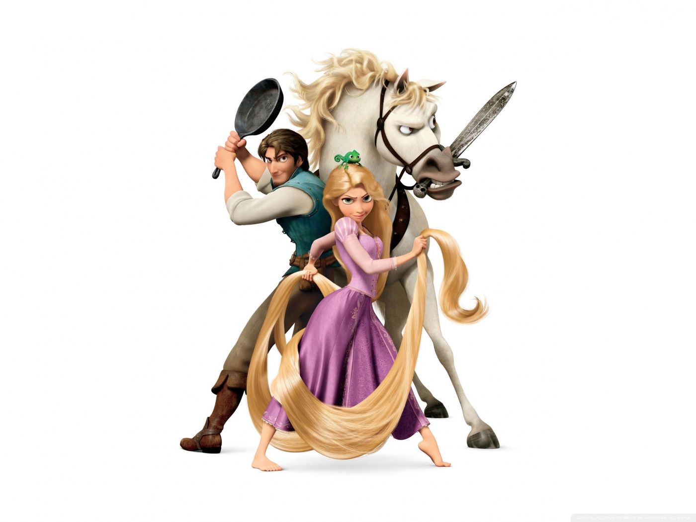 1400x1050 Tangled Disney Rapunzel And Flynn Ryder