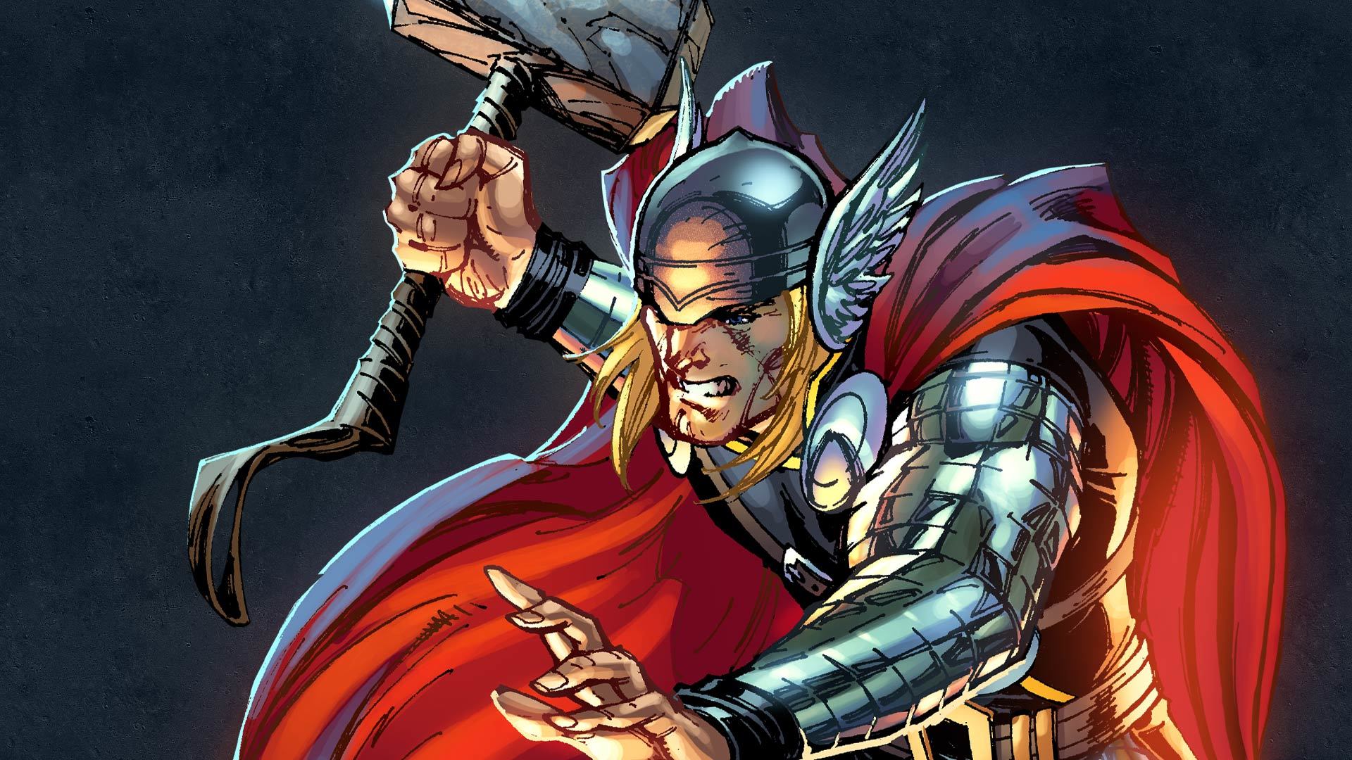 1920x1080 Wallpaper superhero, marvel, Thor, thor