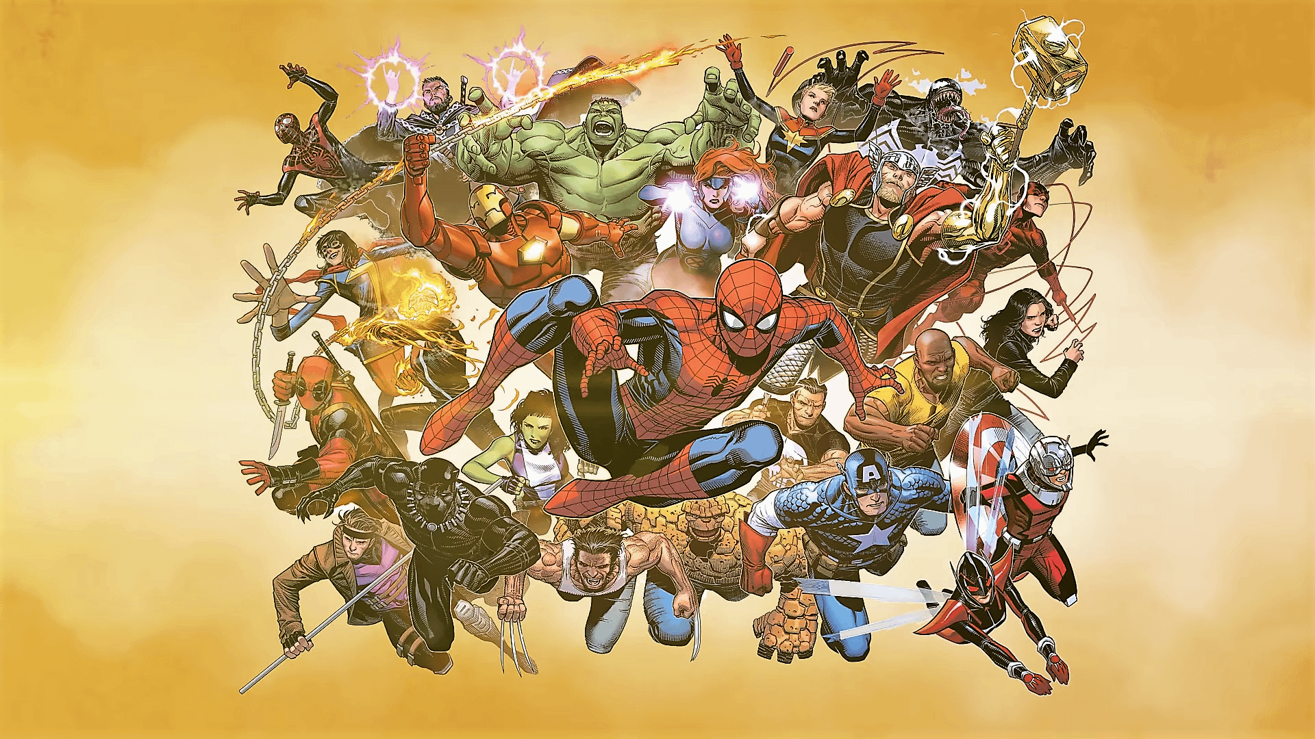 1920x1080 Marvel's Fresh Start By Jim Cheung HQ
