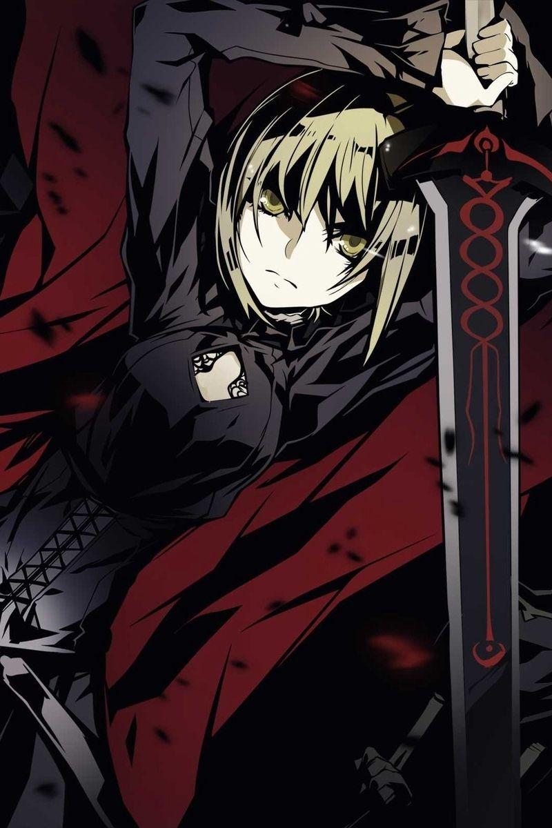 800x1200 Download wallpaper 800x1200 fate stay night saber alter