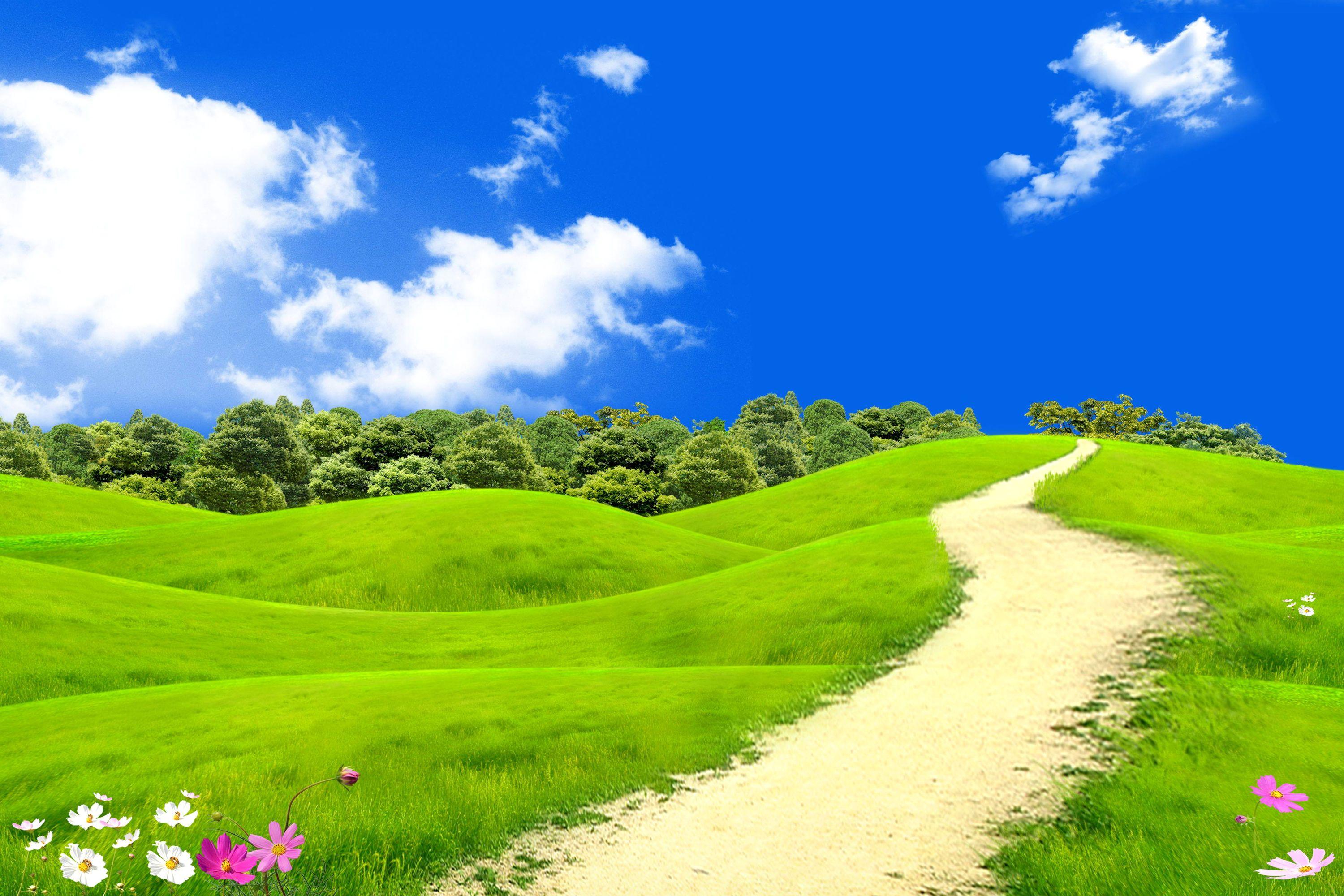 Blue Sky Nature Wallpapers - Top Free Blue Sky Nature Backgrounds