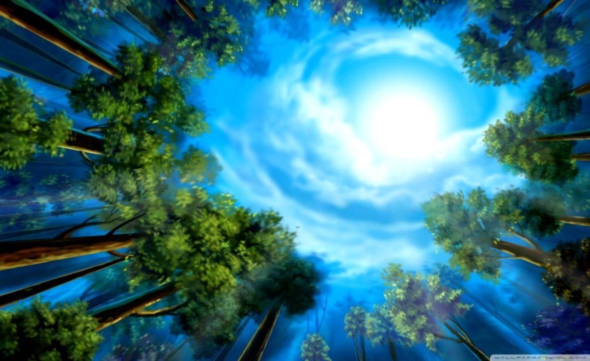1177x721 Sunny Sky Wallpaper