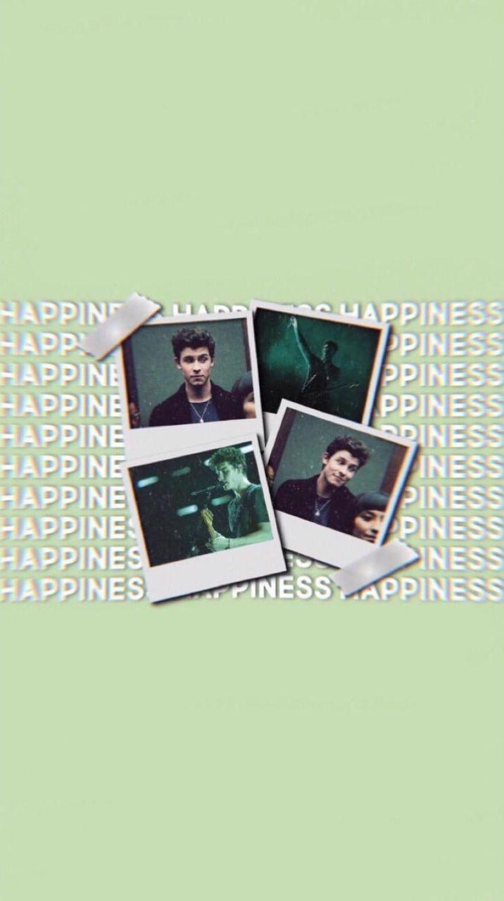 716x1280 Green Polaroids (Shawn Mendes)