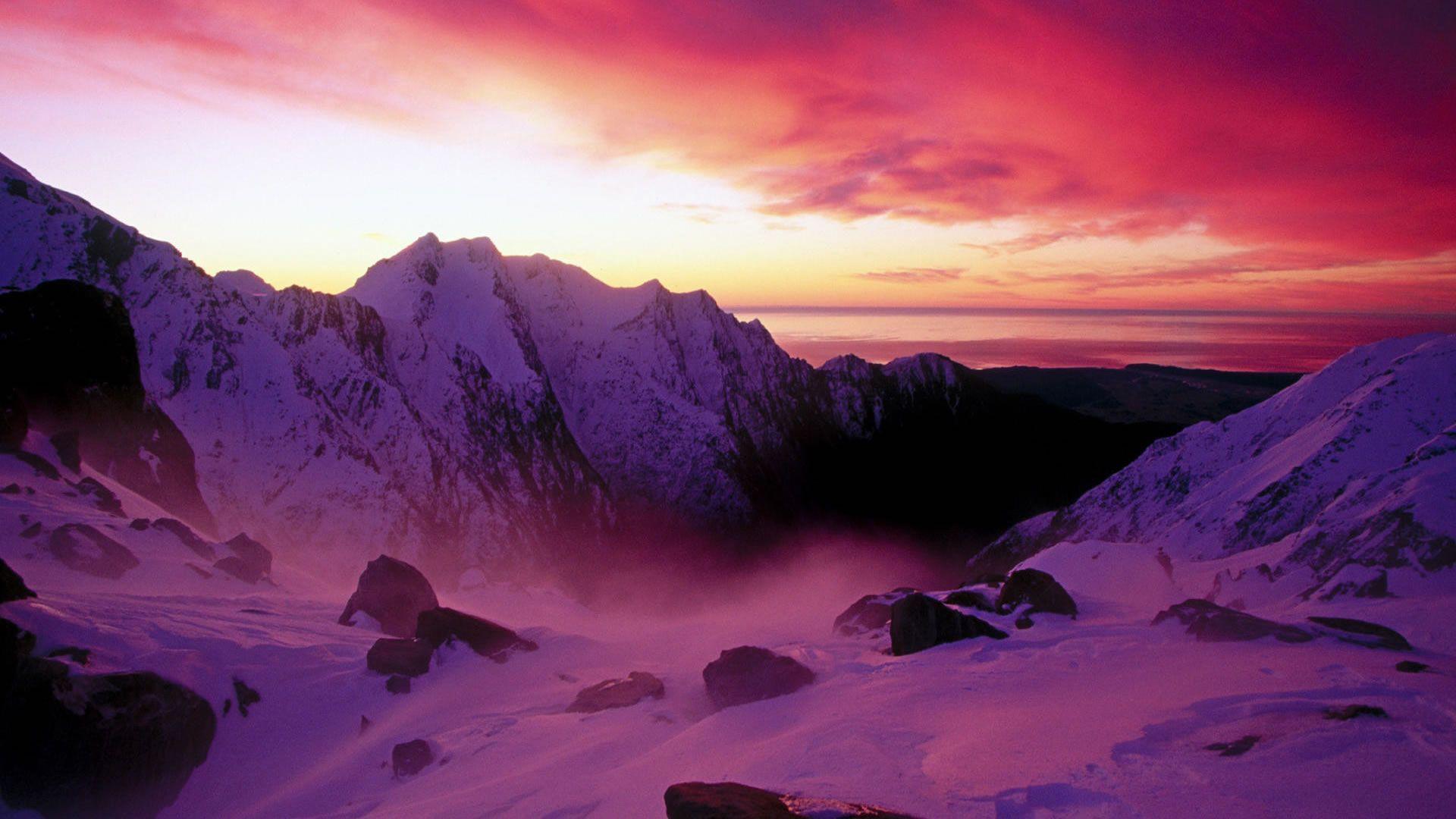 Purple Mountain Wallpapers - Top Free Purple Mountain Backgrounds