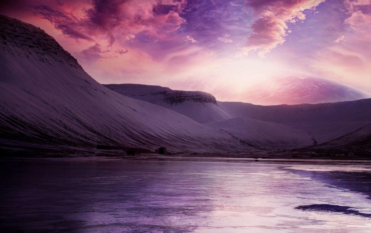 Purple Mountain Wallpapers Top Free Purple Mountain Backgrounds Wallpaperaccess