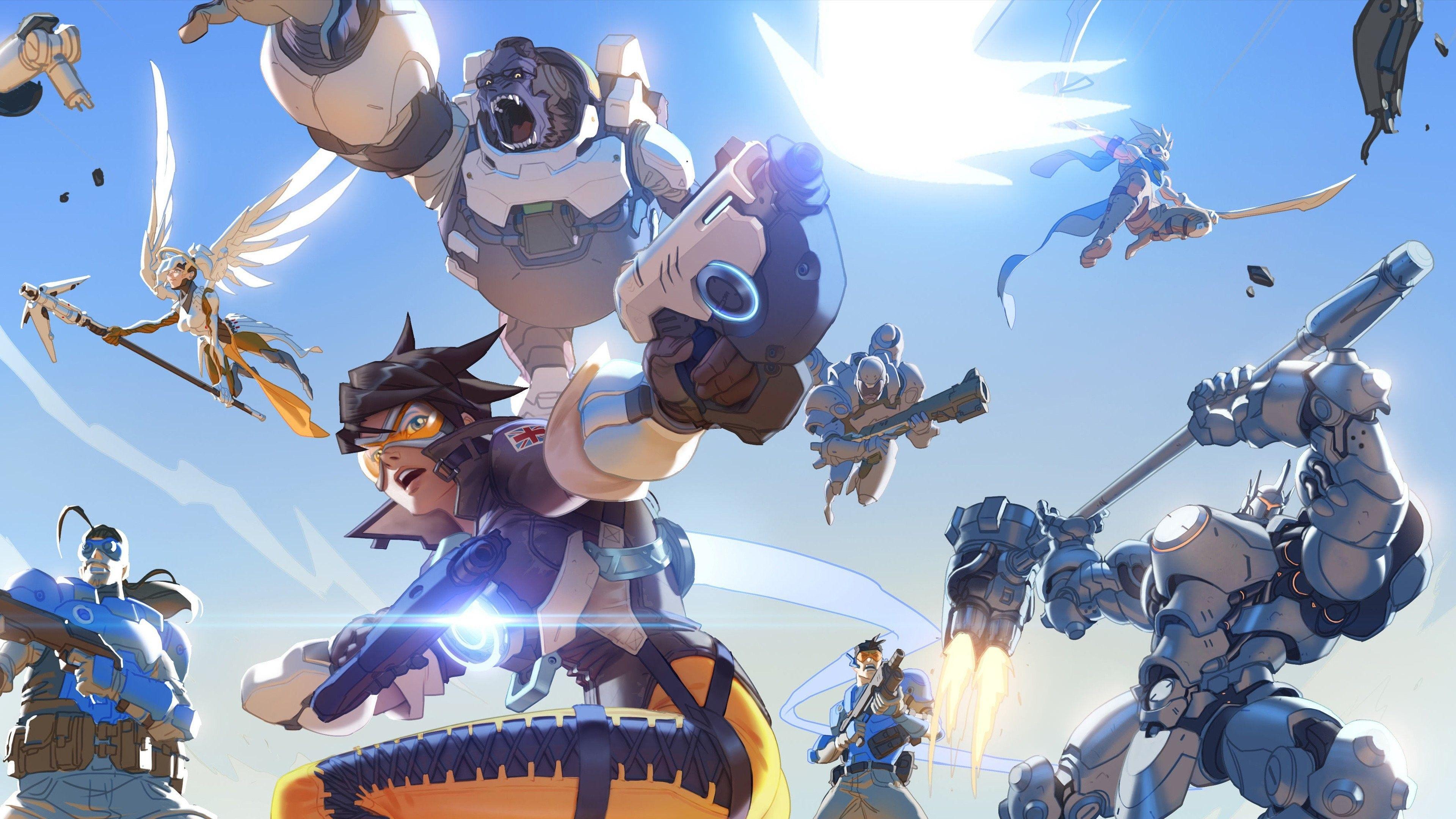 3840x2160 Anime Mecha Wallpaper