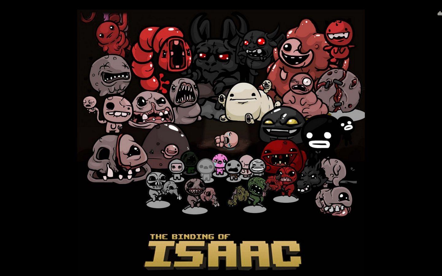 1440x900 Download wallpaper 1440x900 the binding of isaac, indie