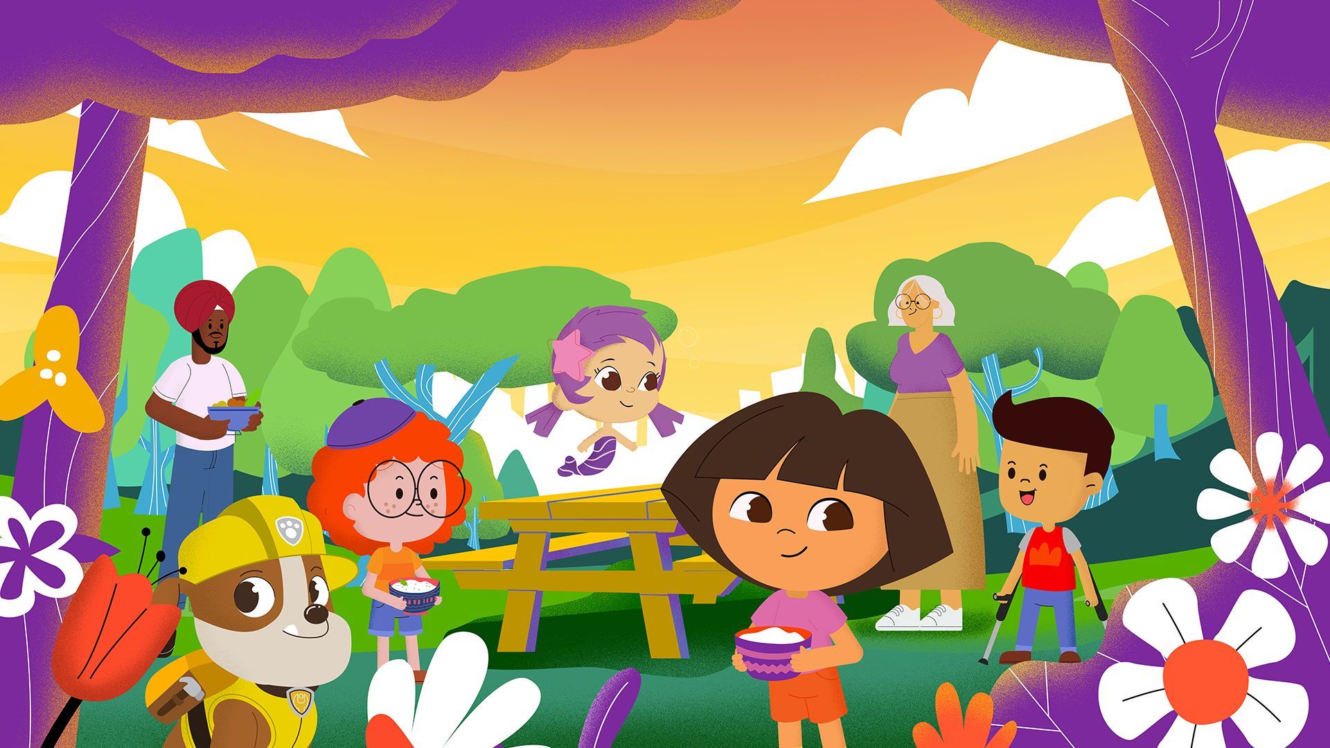 1920x1080 Nick Jr. Delicious around the world